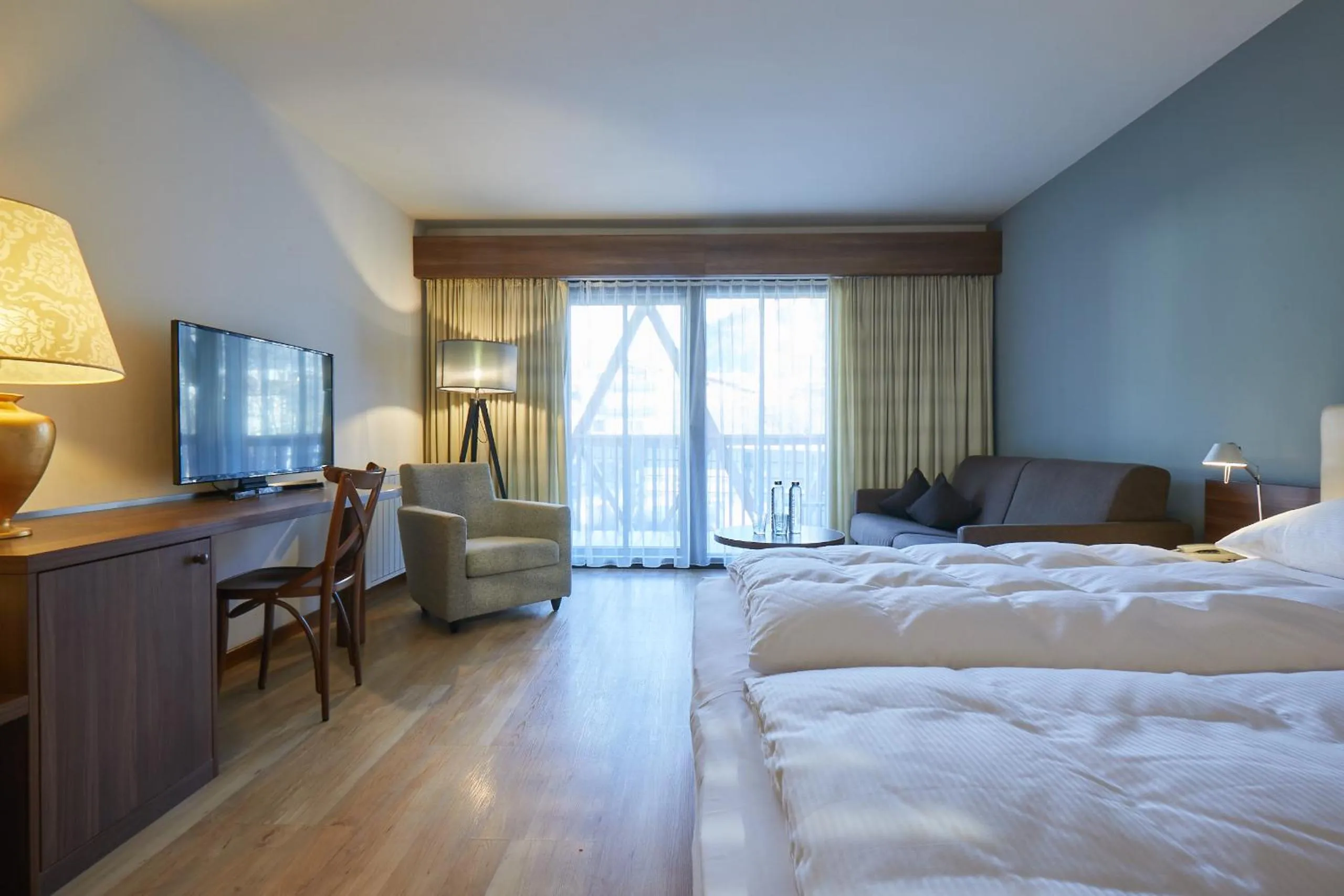 Bed in Hotel Garberhof