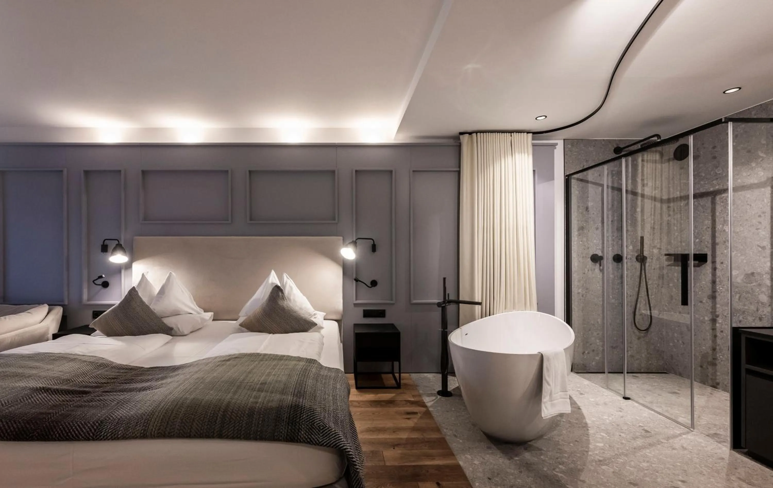 Bed in Hotel Garberhof