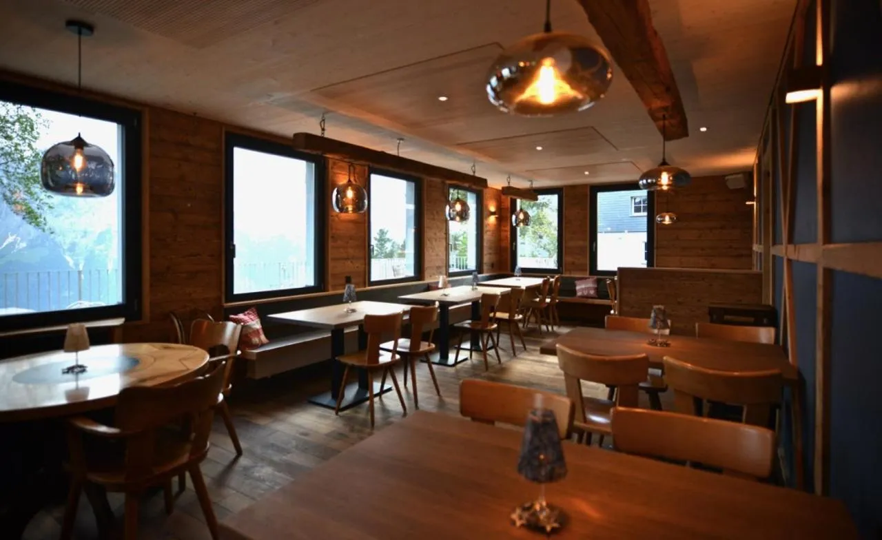 Restaurant/places to eat in Berggasthaus Eggberge - Boutique Mountain Hotel - Access via Cablecar