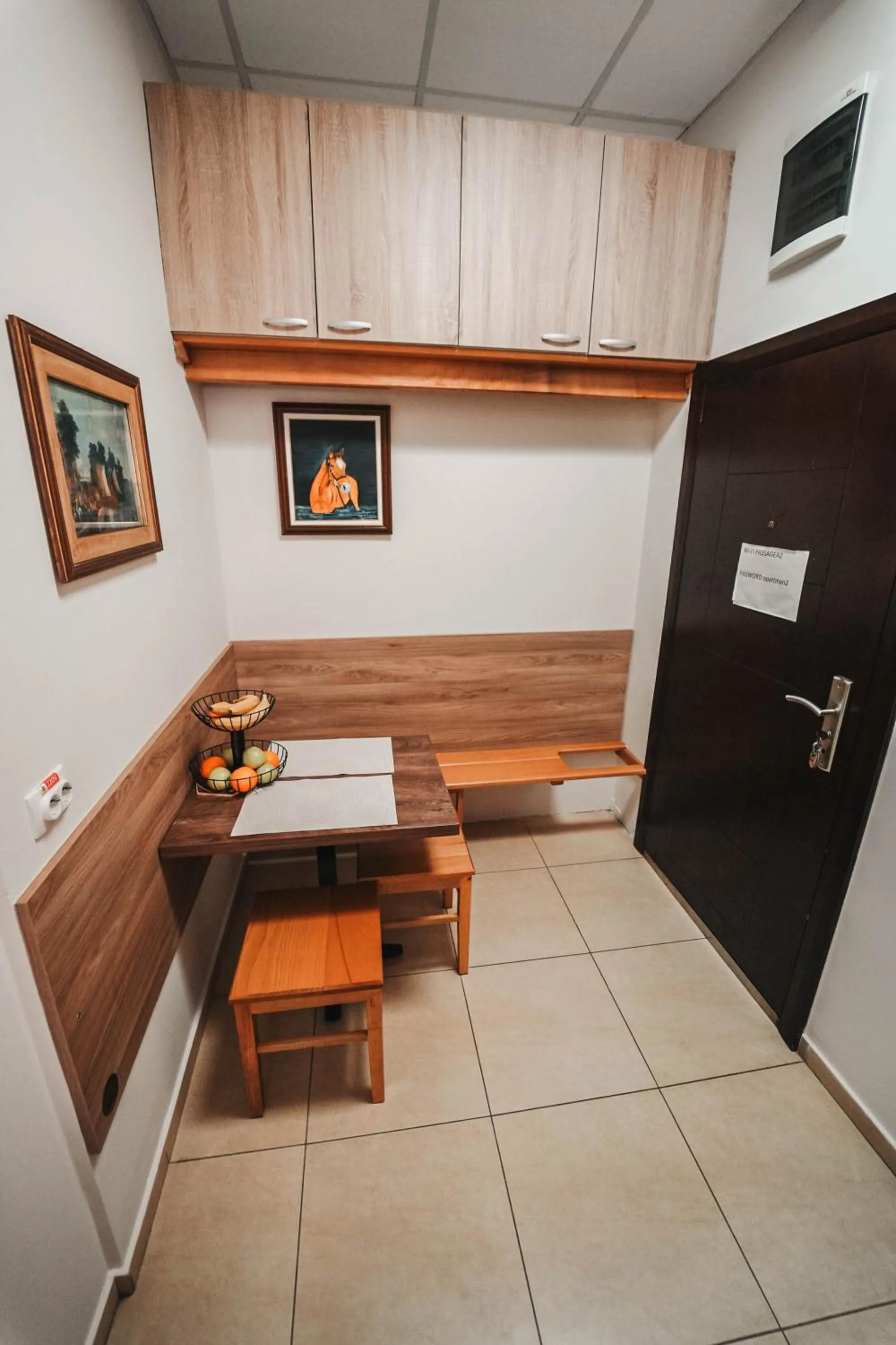 Dining area in Passage