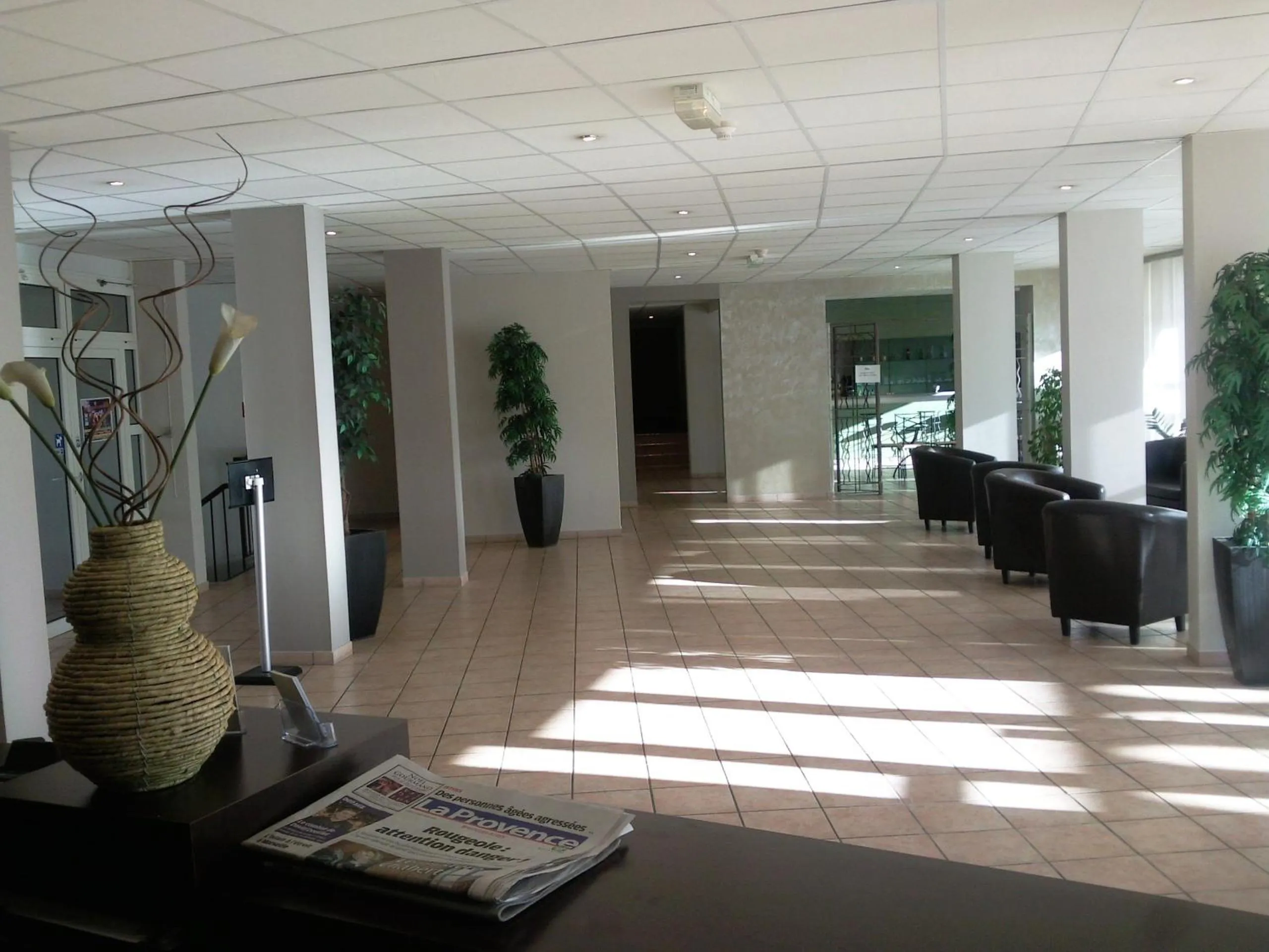 Lobby or reception in Hôtel Residence Les Aiguades