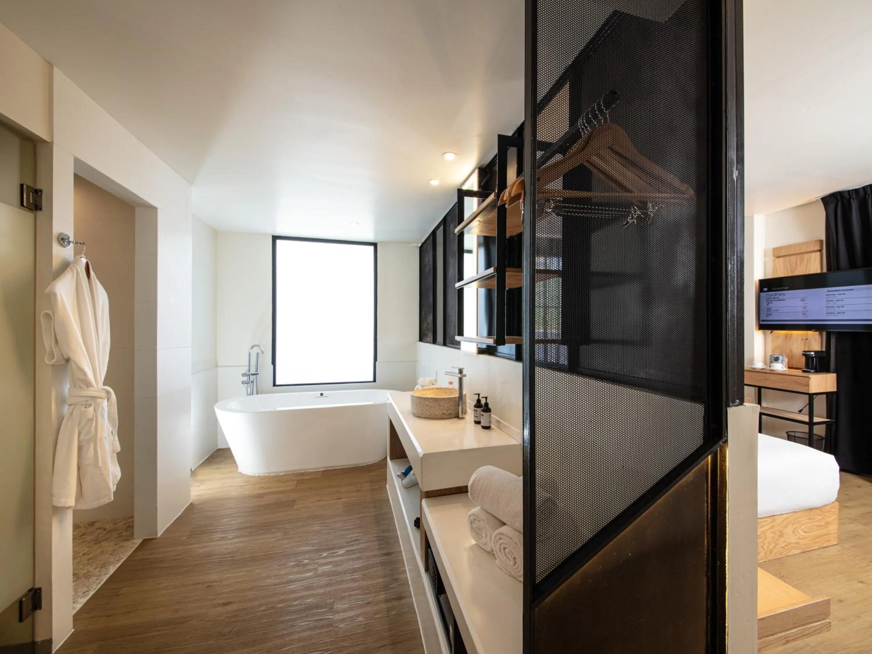 Bathroom, Bed in Autentico Monterrey