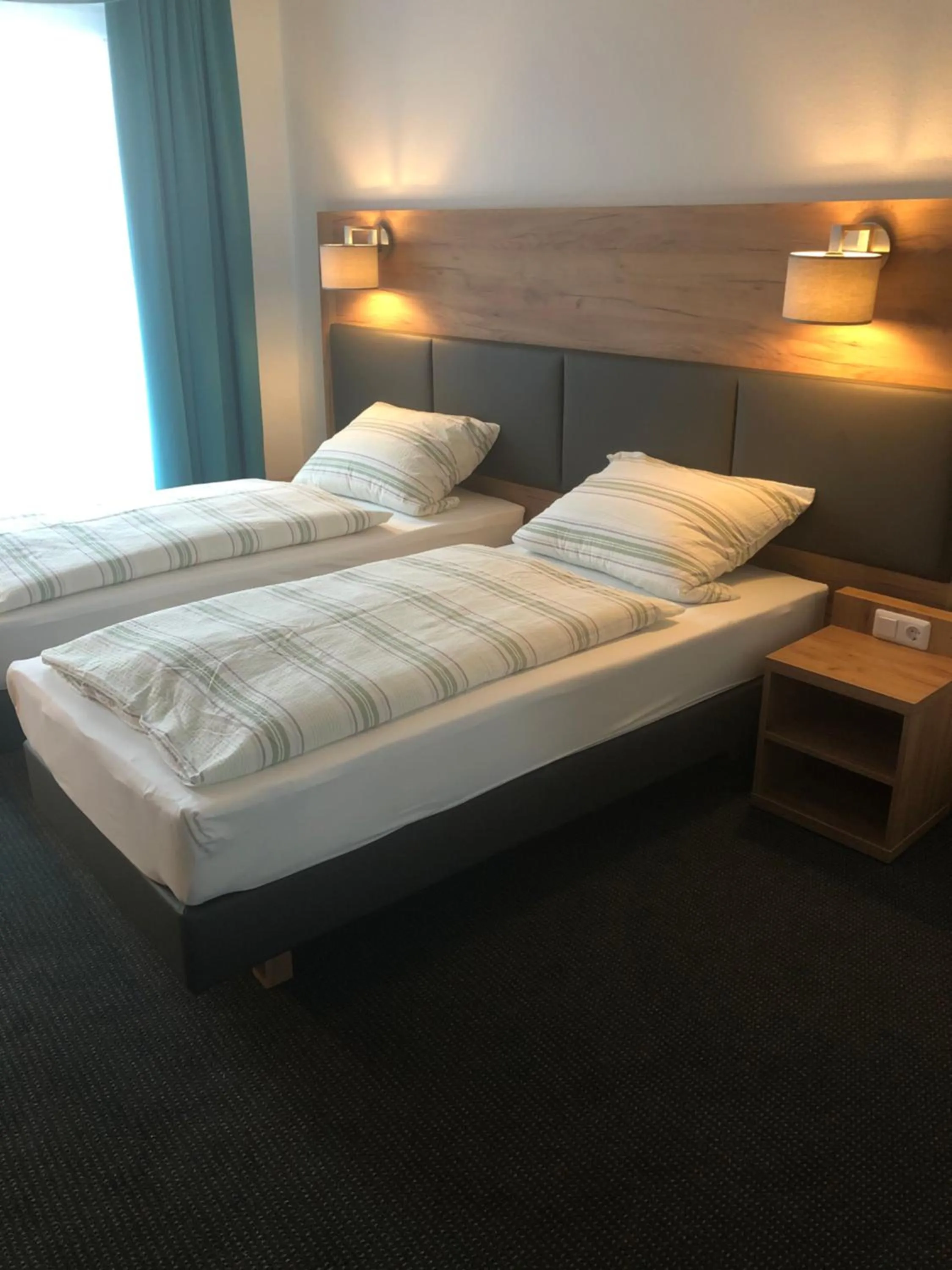 Bedroom, Bed in Burghotel Homberg