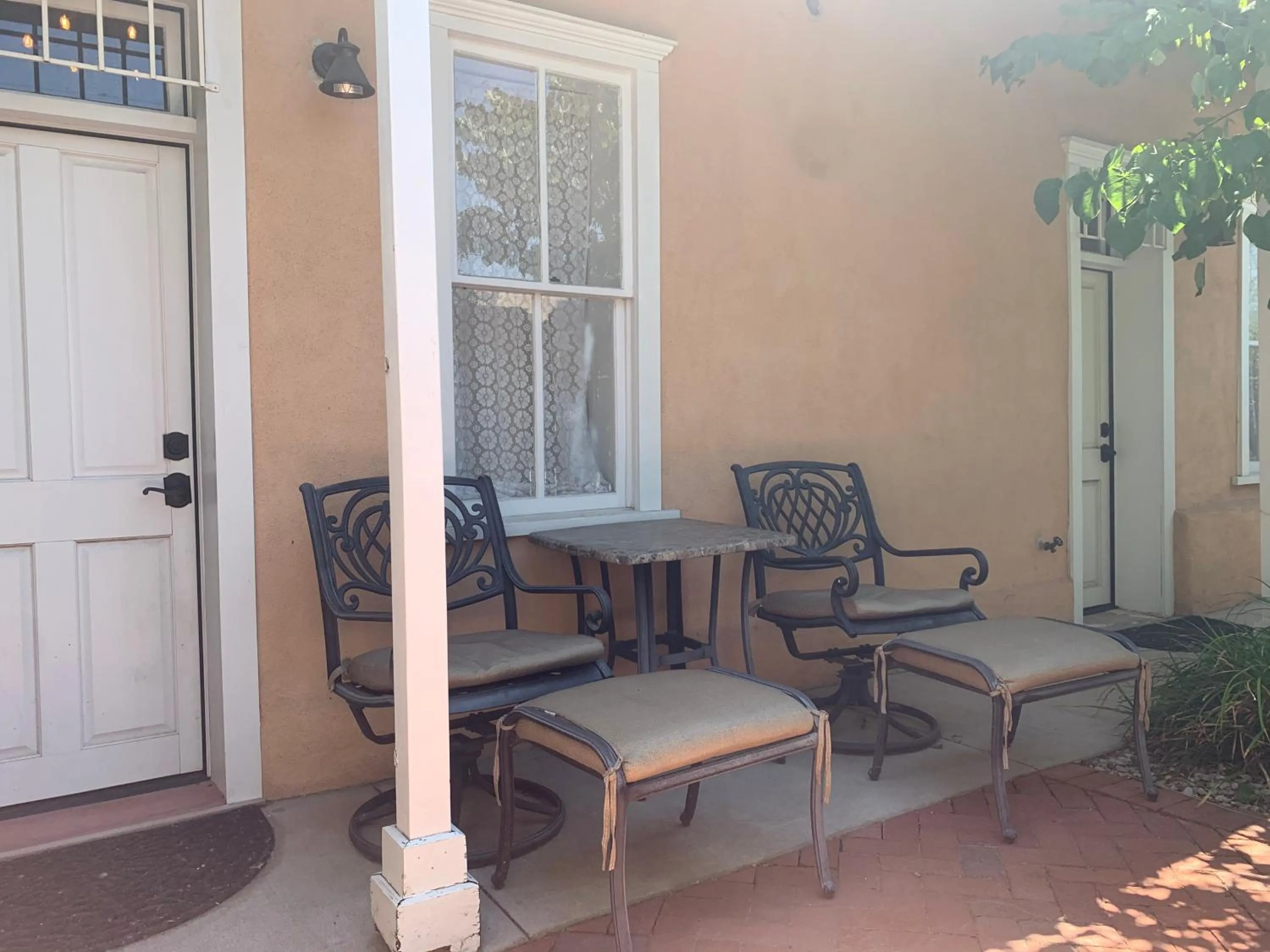 Patio in Painted Lady Bed & Brew