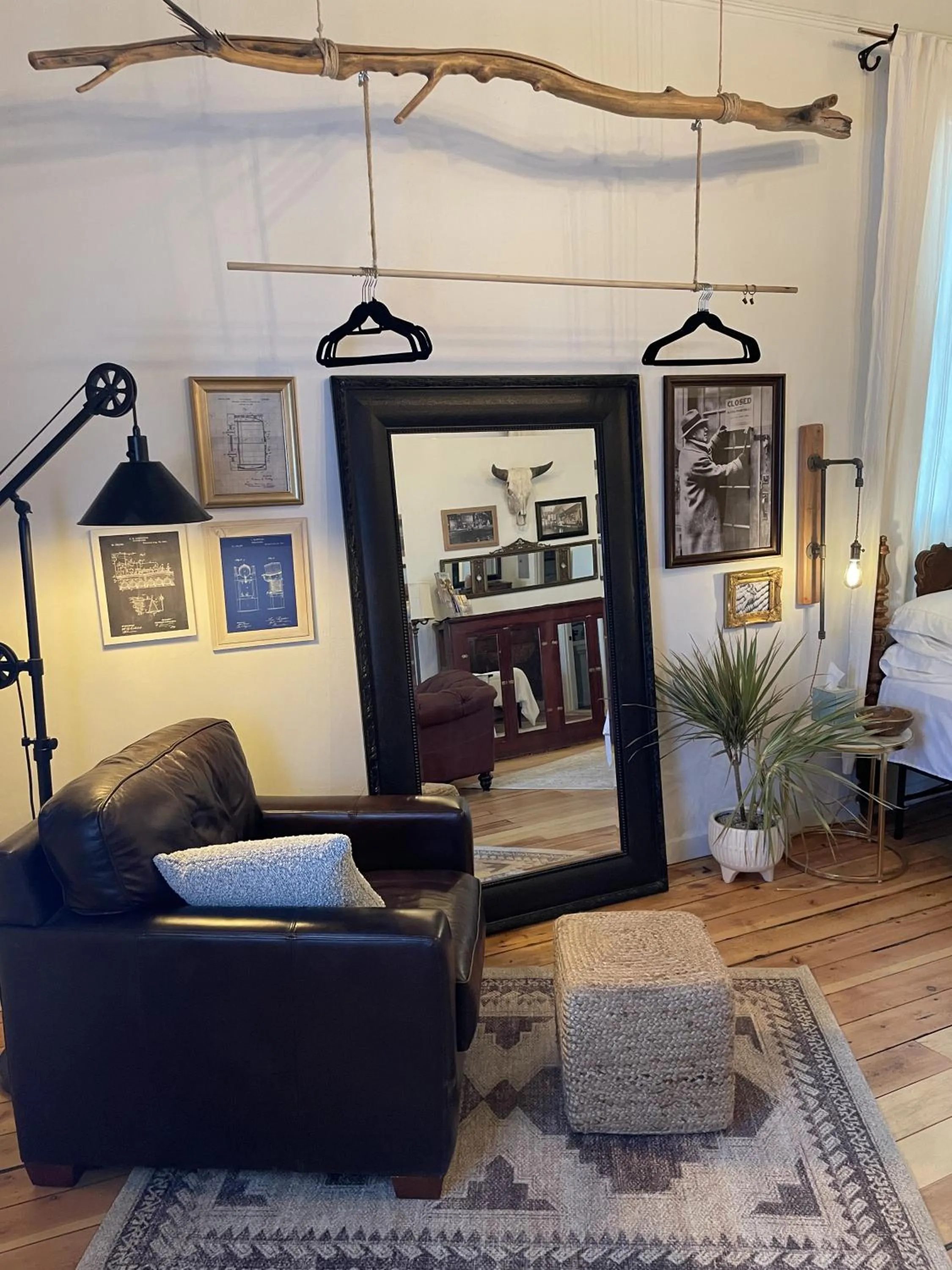 Seating area in Painted Lady Bed & Brew