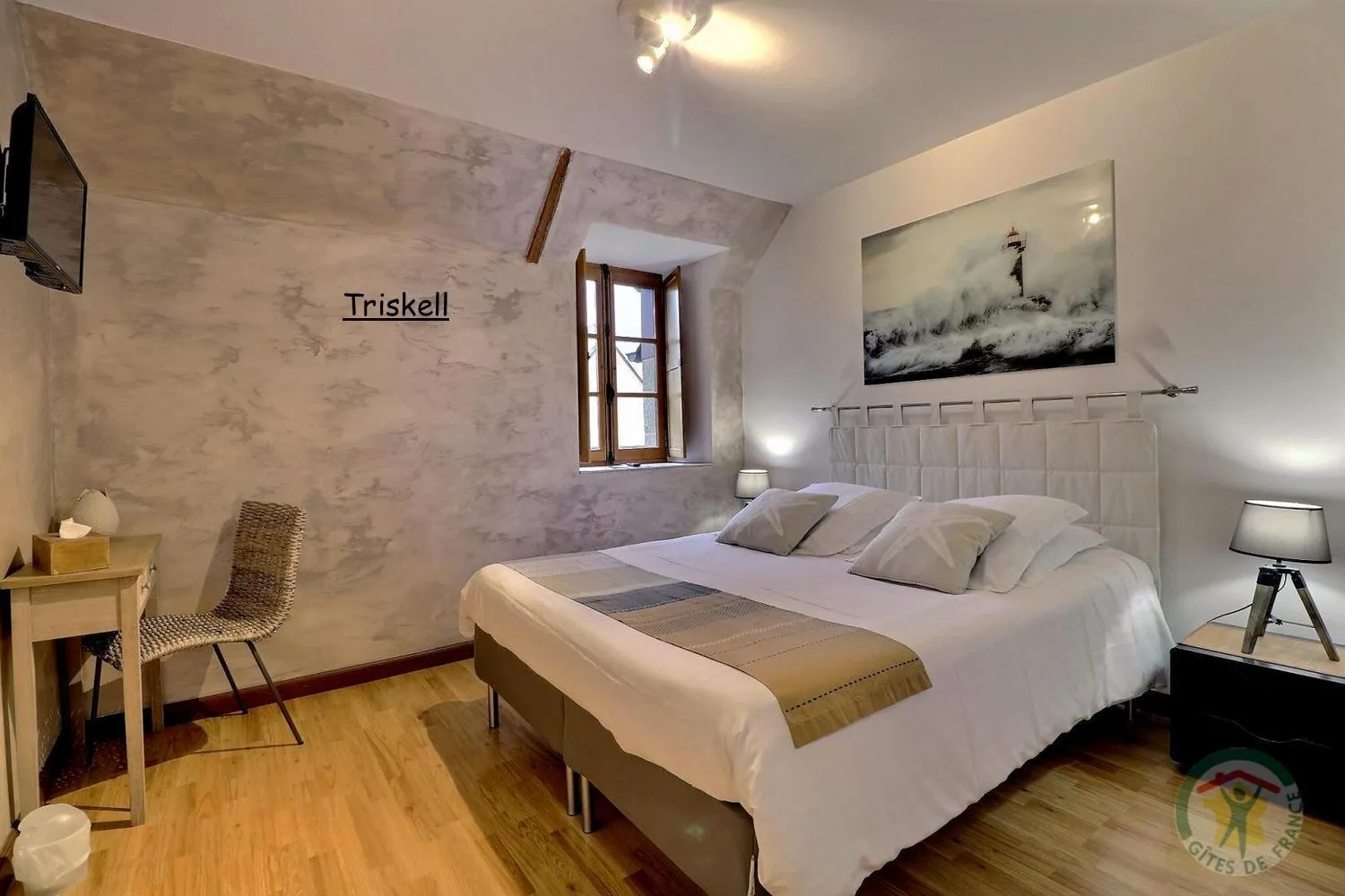 Double Room with Private External Bathroom in Le Haut Pont de la Baie