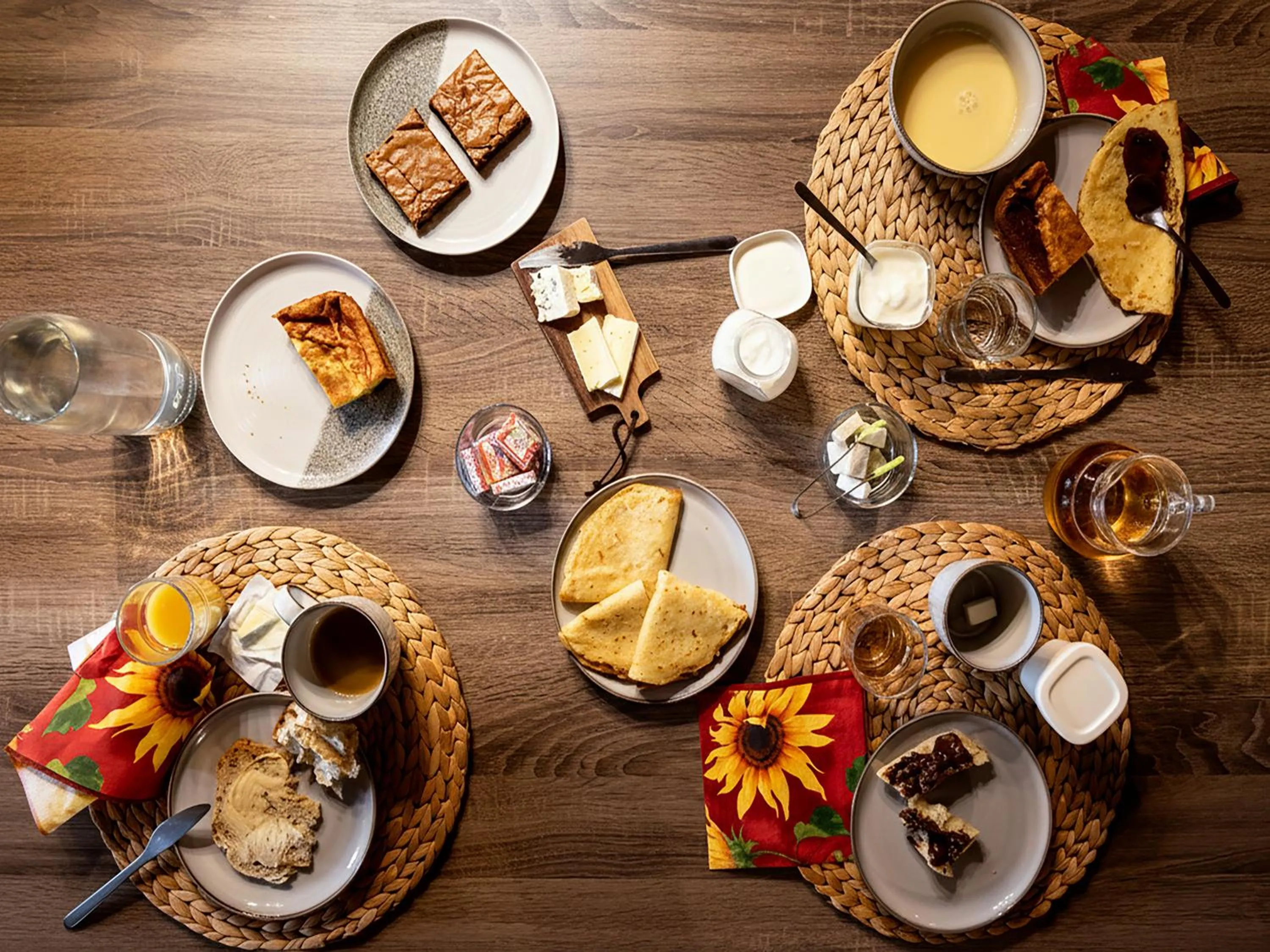 Breakfast in Le Haut Pont de la Baie