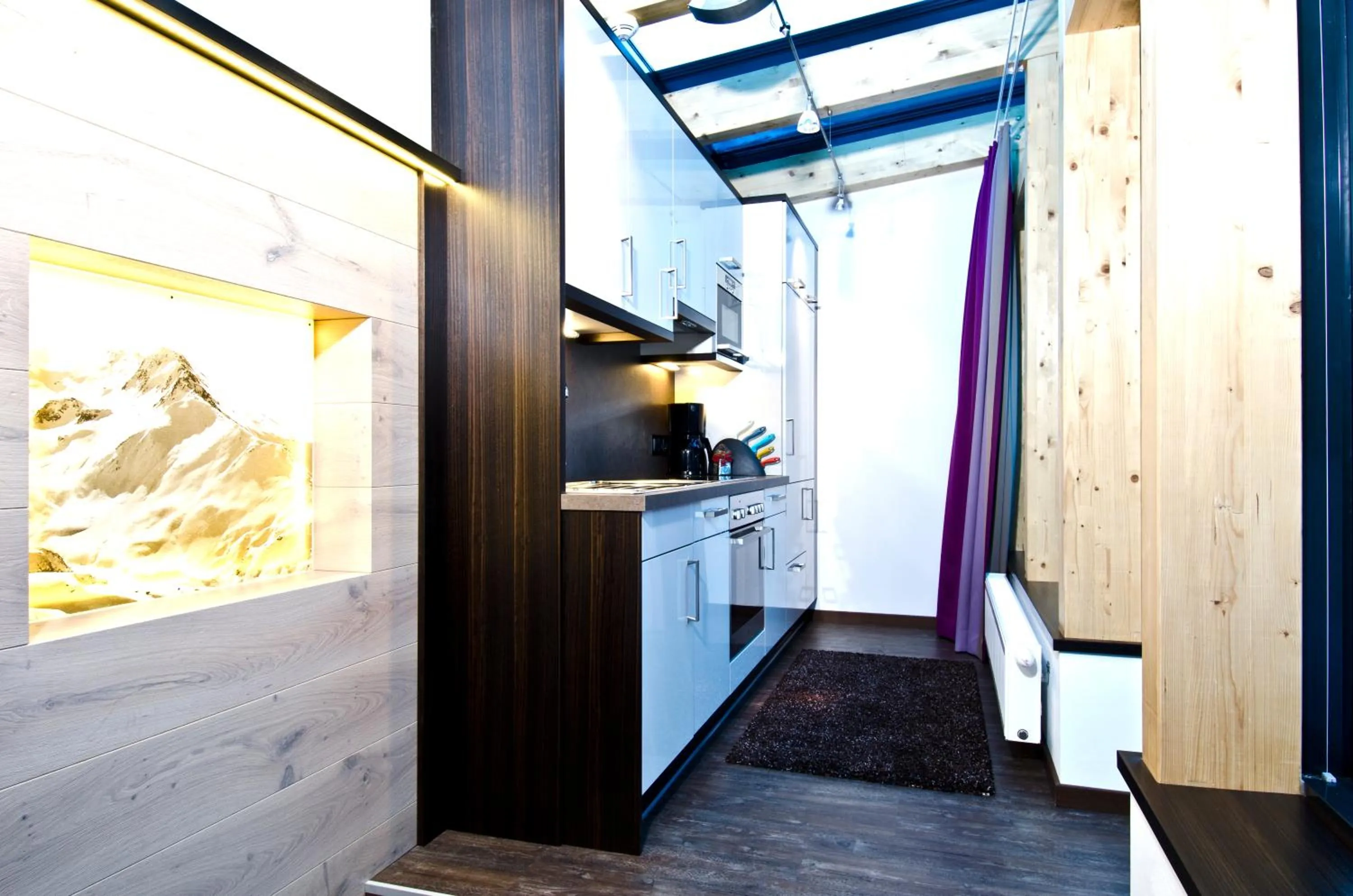 Kitchen or kitchenette in Astellina hotel-apart