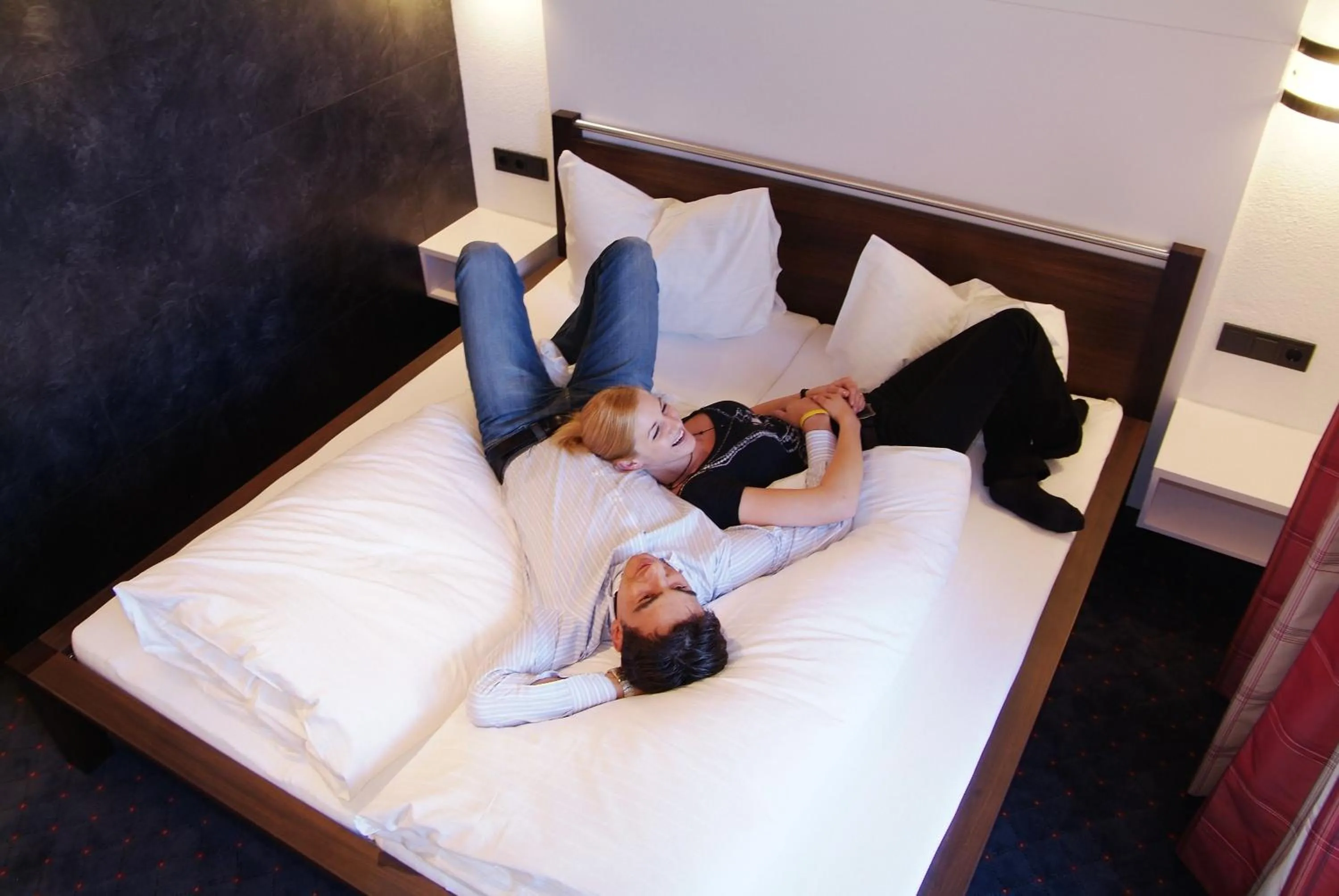 Bed in Astellina hotel-apart