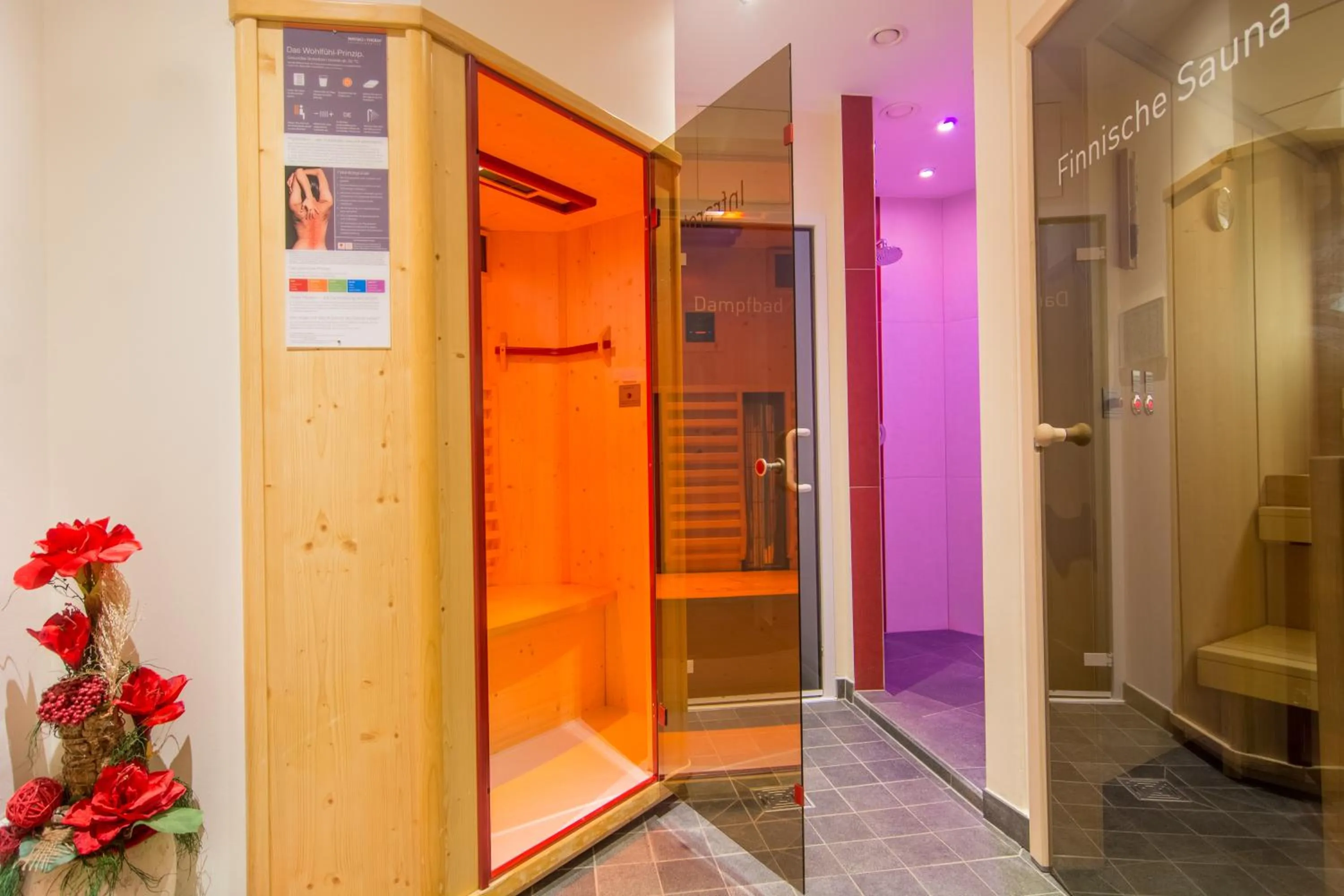 Sauna in Astellina hotel-apart