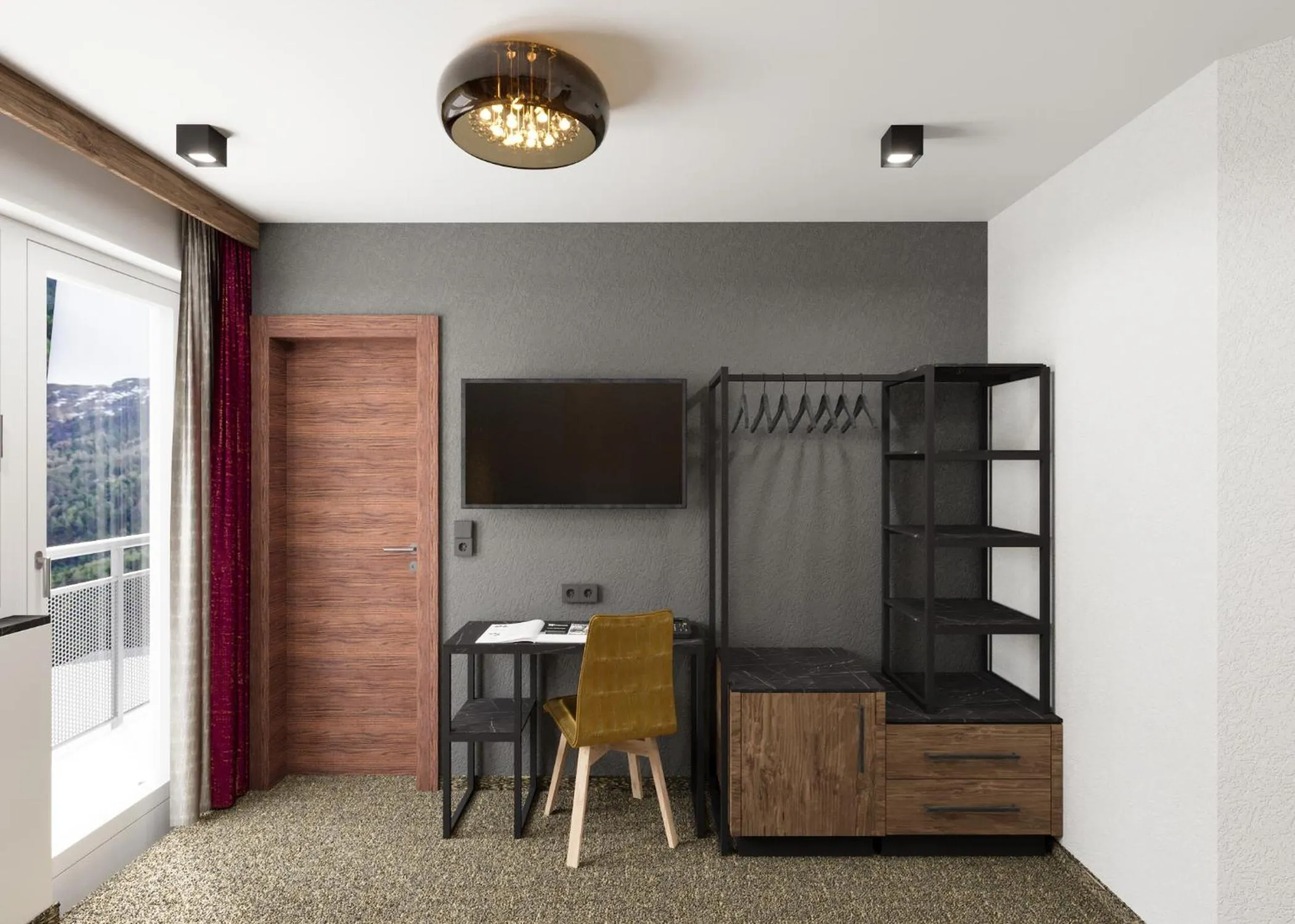 Photo of the whole room in Astellina hotel-apart