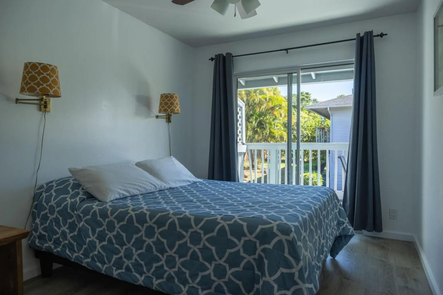Bed in Puu Koa Palms vacation rental