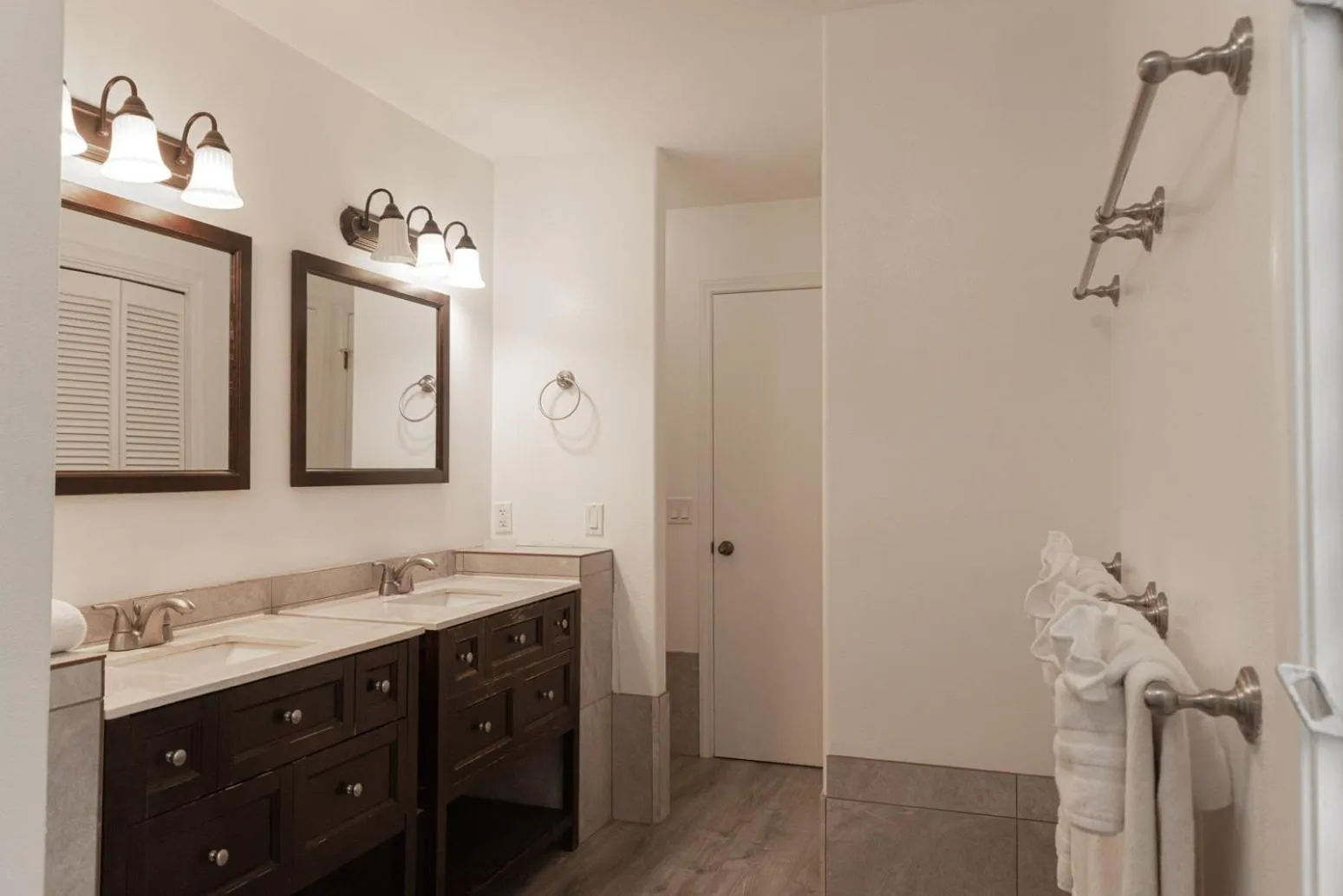 Shower in Puu Koa Palms vacation rental