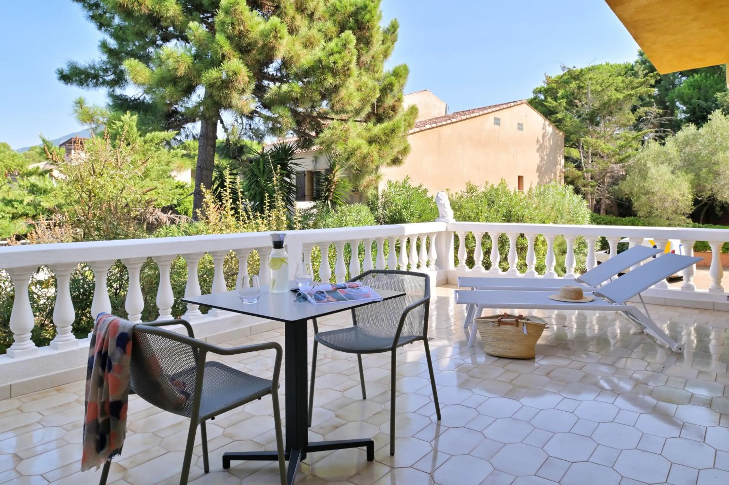 Patio in Hotel Bartaccia