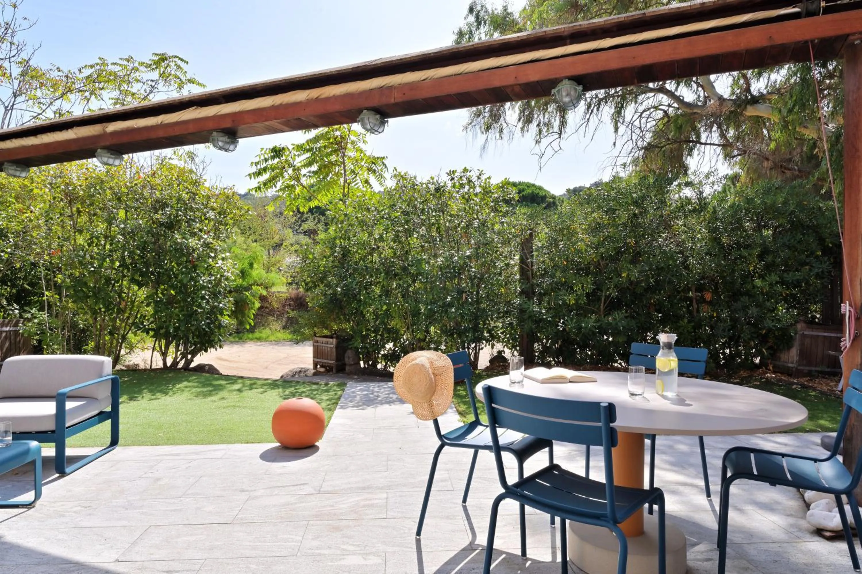 Patio in Hotel Bartaccia