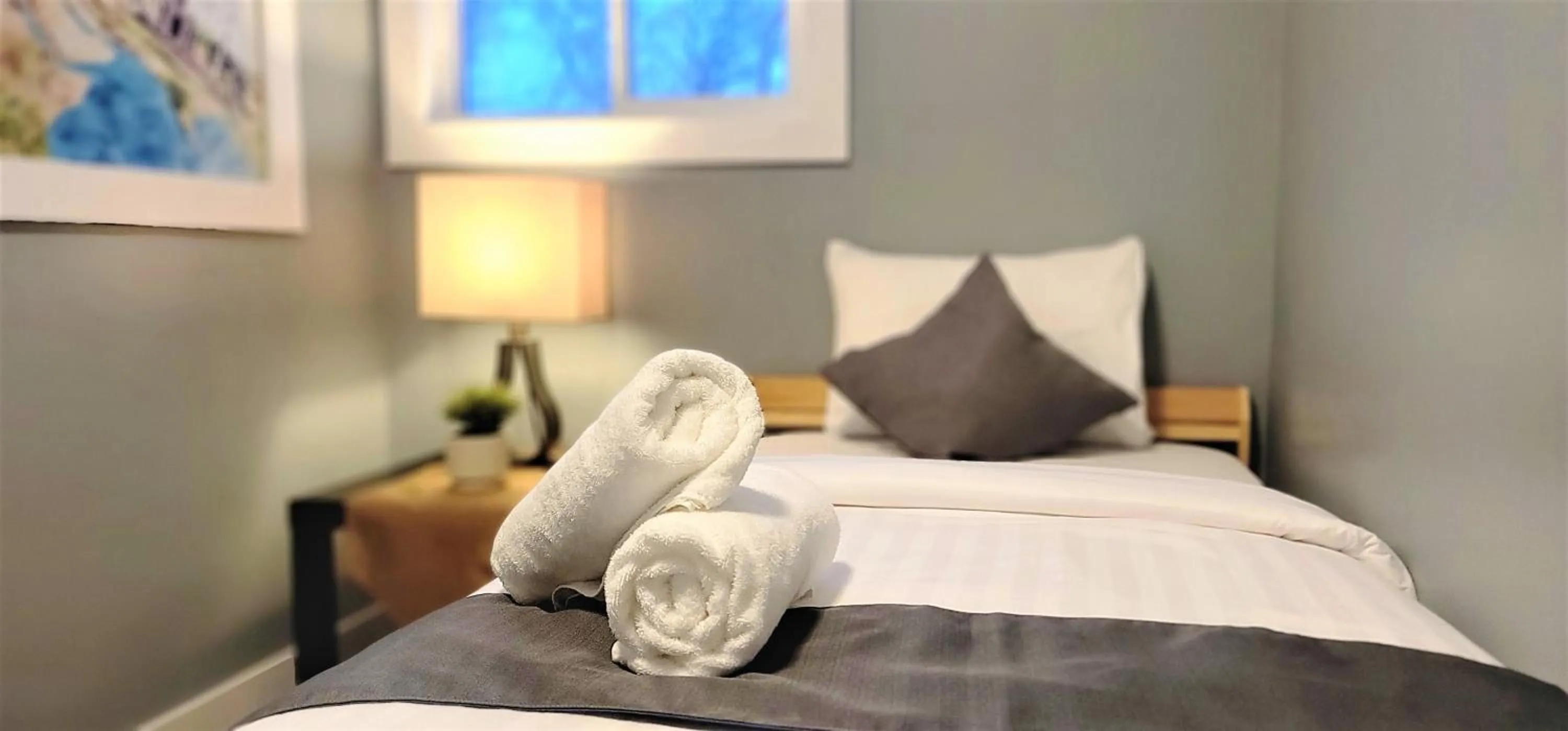 Bedroom, Bed in The Modern Spot