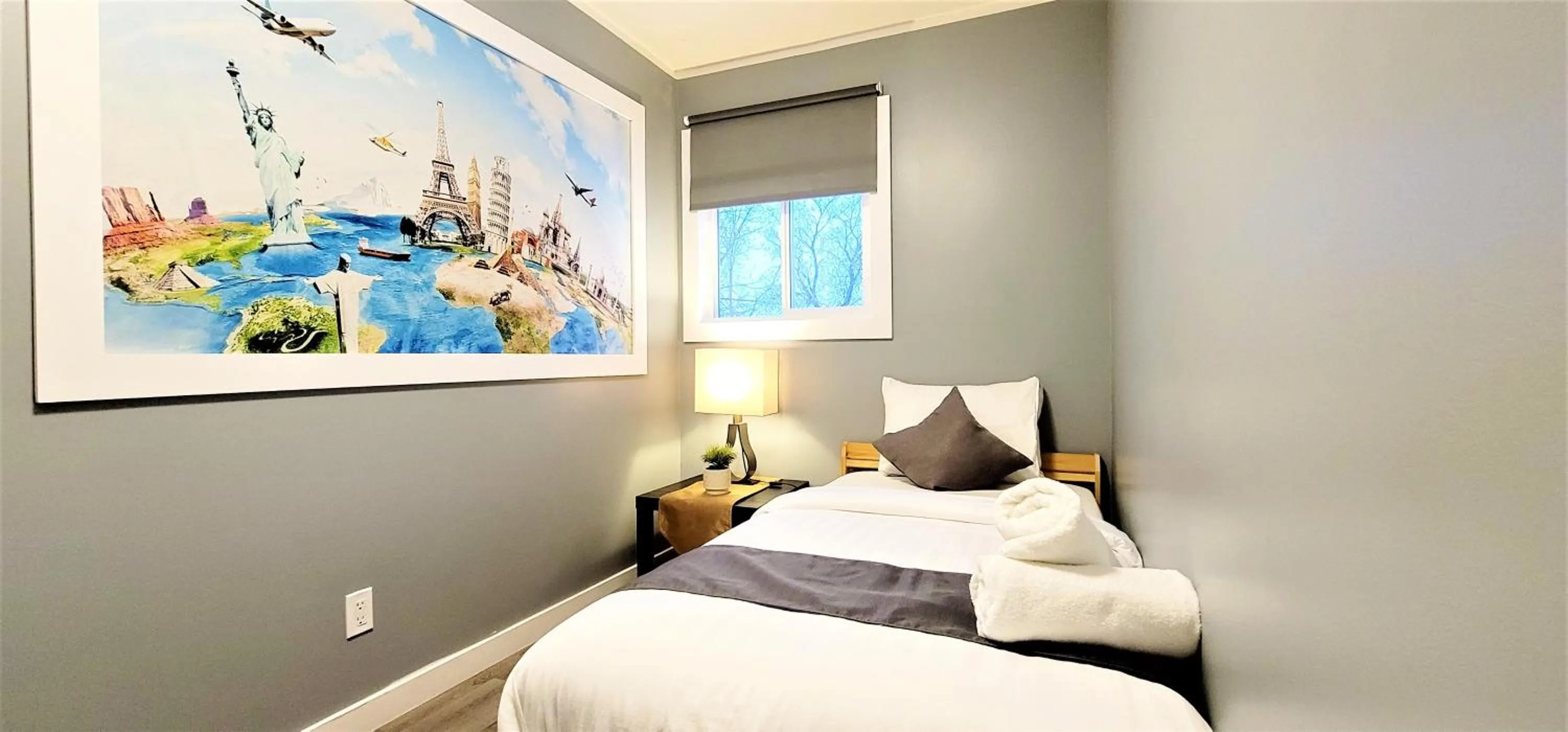 Bedroom, Bed in The Modern Spot