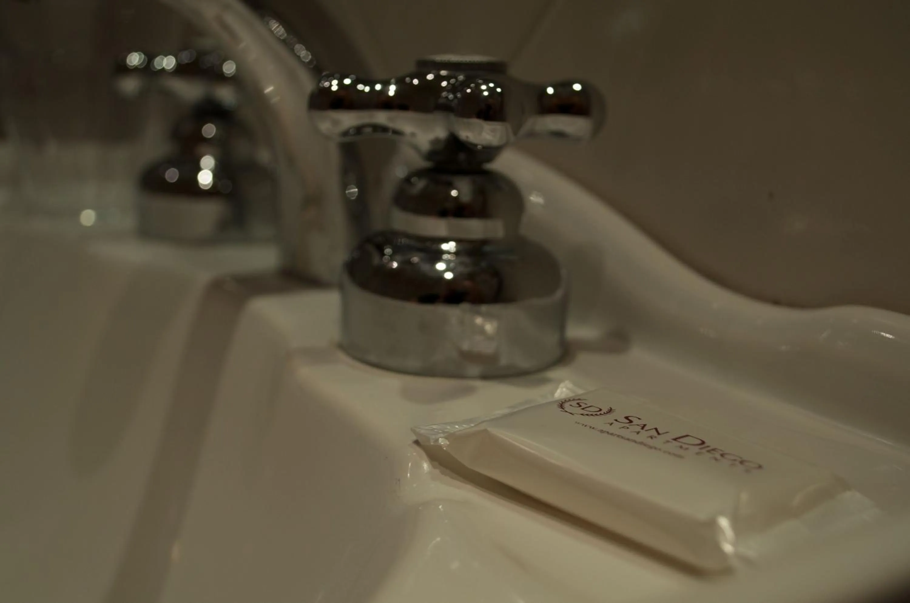 Bathroom in Apart San Diego Recoleta