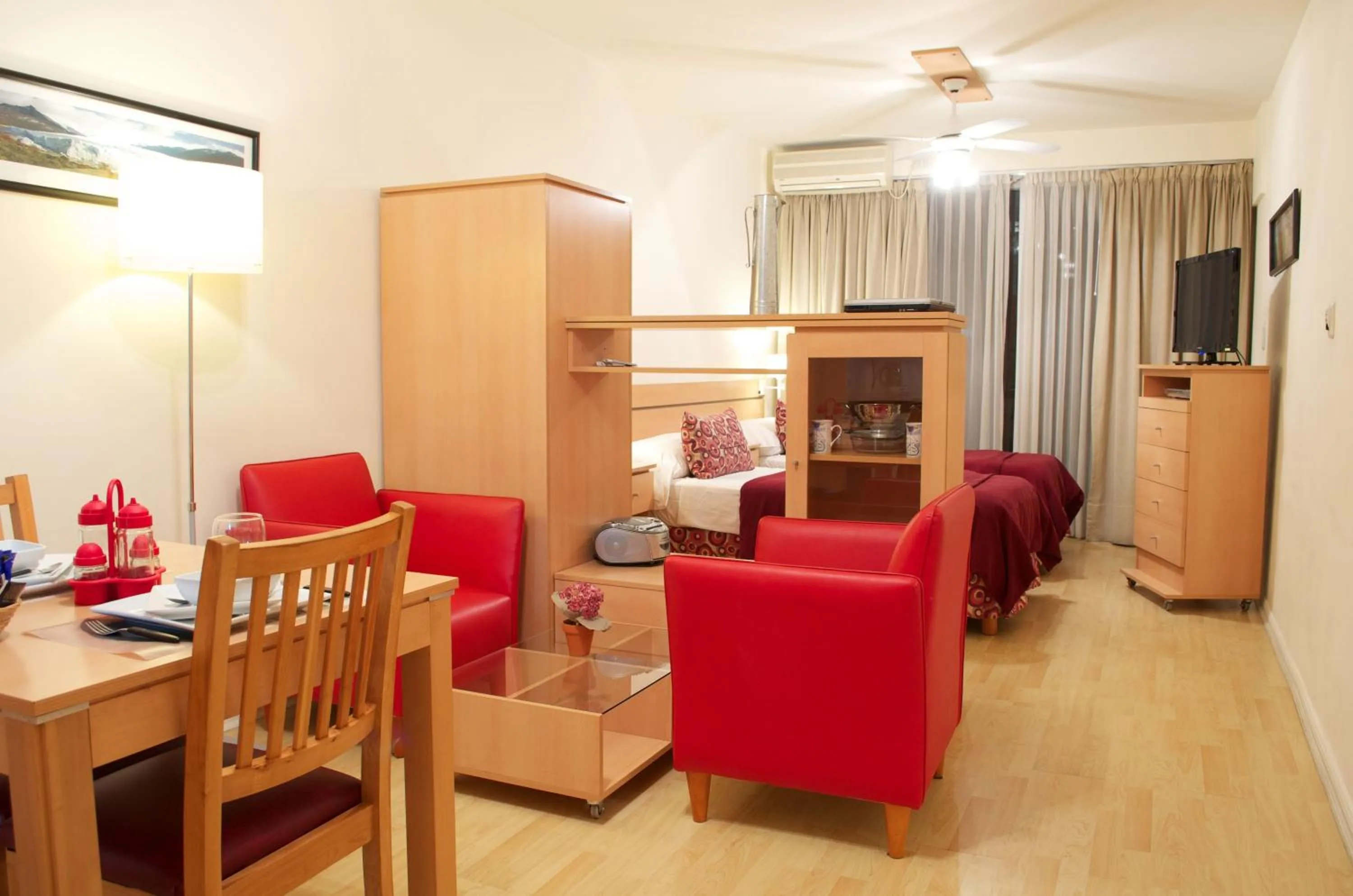 Bed in Apart San Diego Recoleta