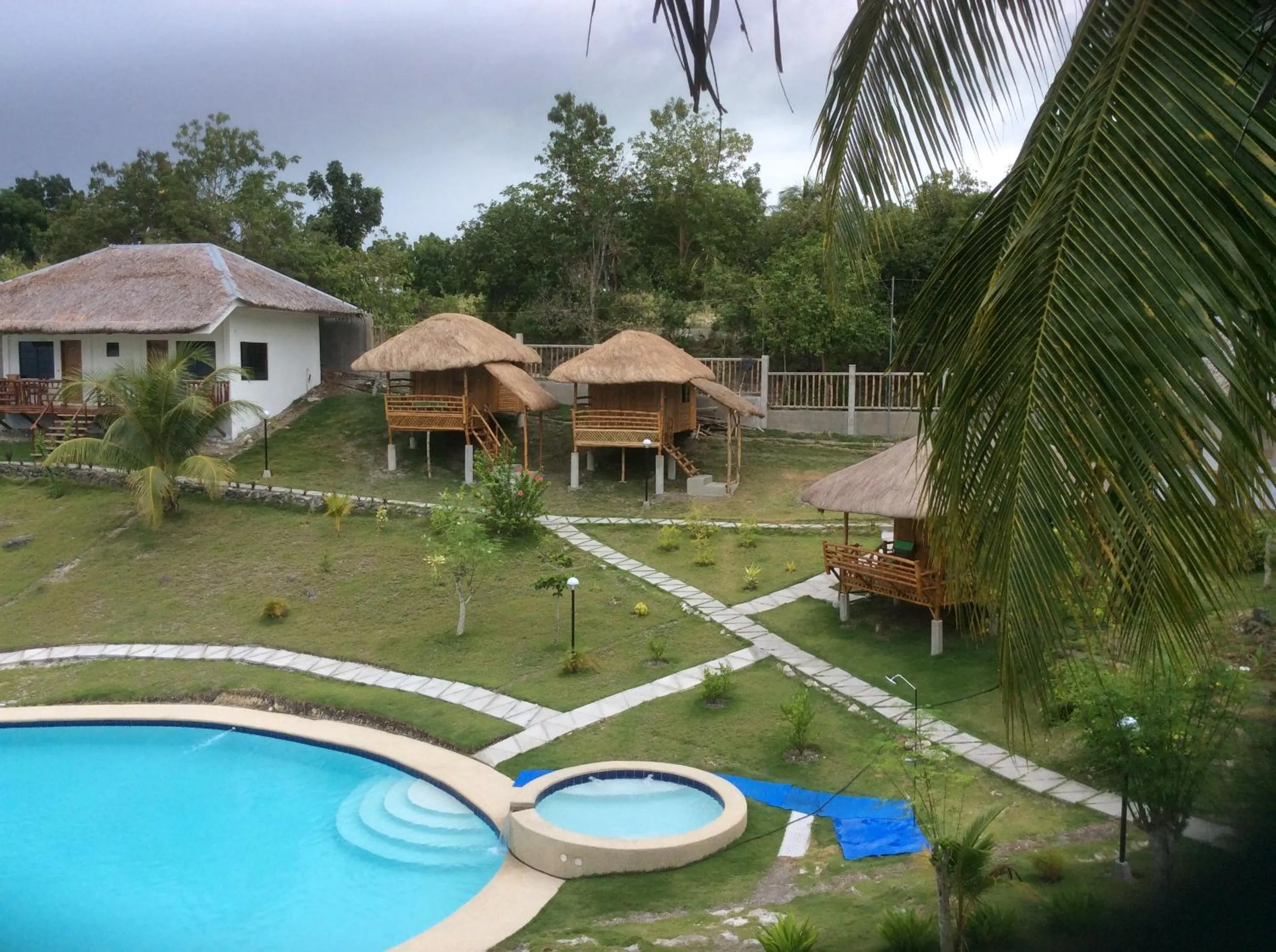 Pool view in Cuestas Beach Resort and Restaurant