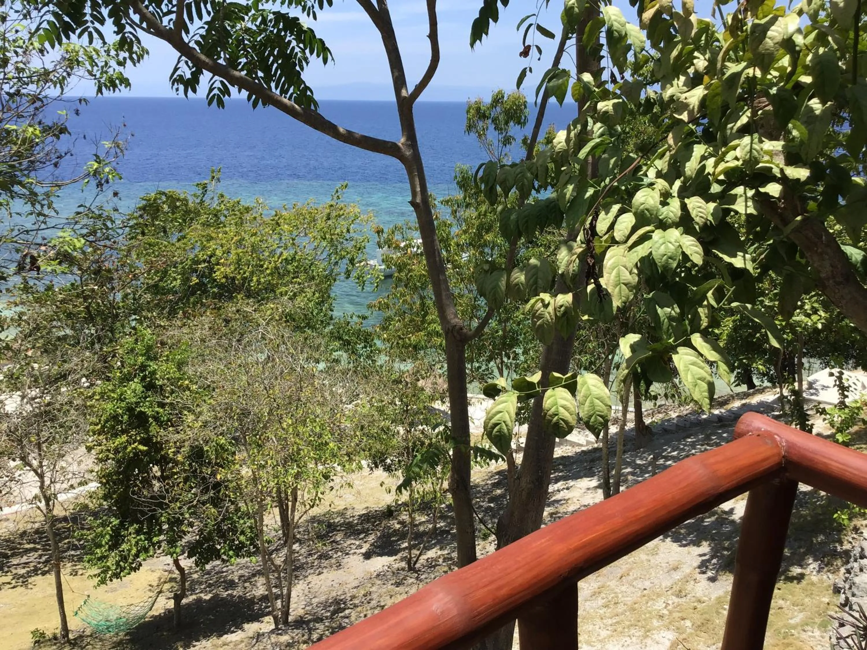 Balcony/Terrace in Cuestas Beach Resort and Restaurant