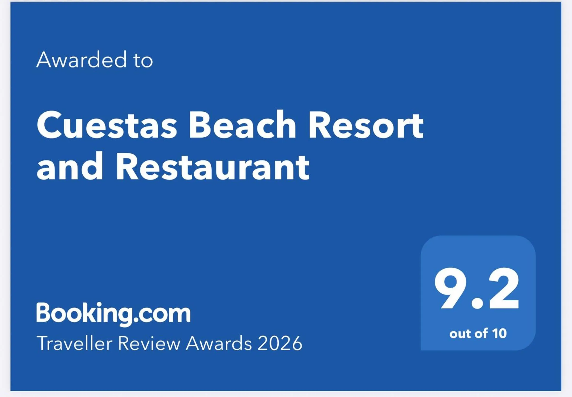 Cuestas Beach Resort and Restaurant