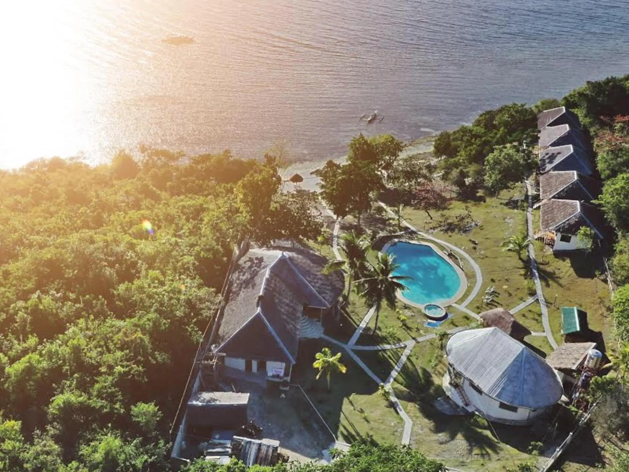 Bird's eye view in Cuestas Beach Resort and Restaurant