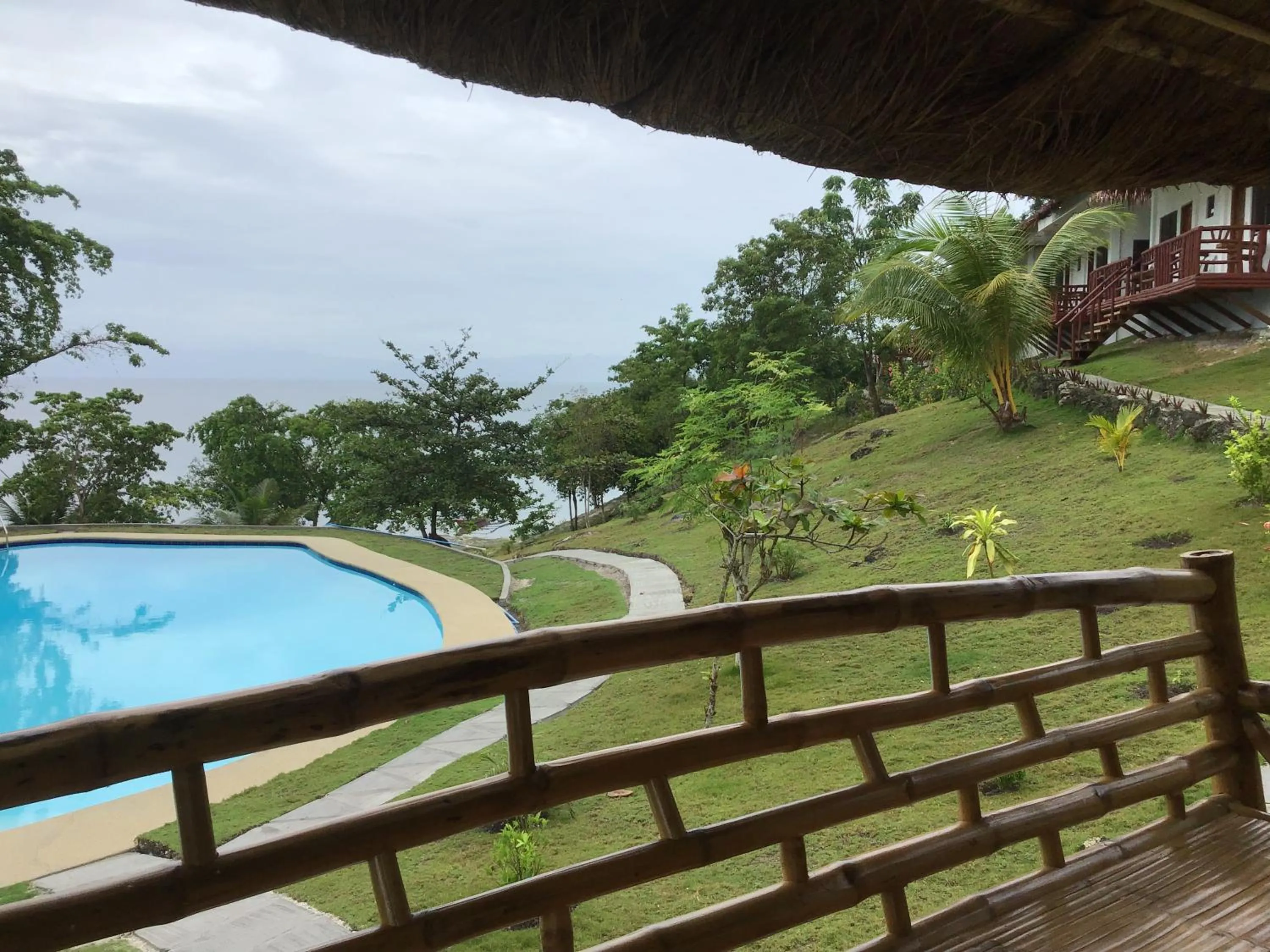 Balcony/Terrace in Cuestas Beach Resort and Restaurant
