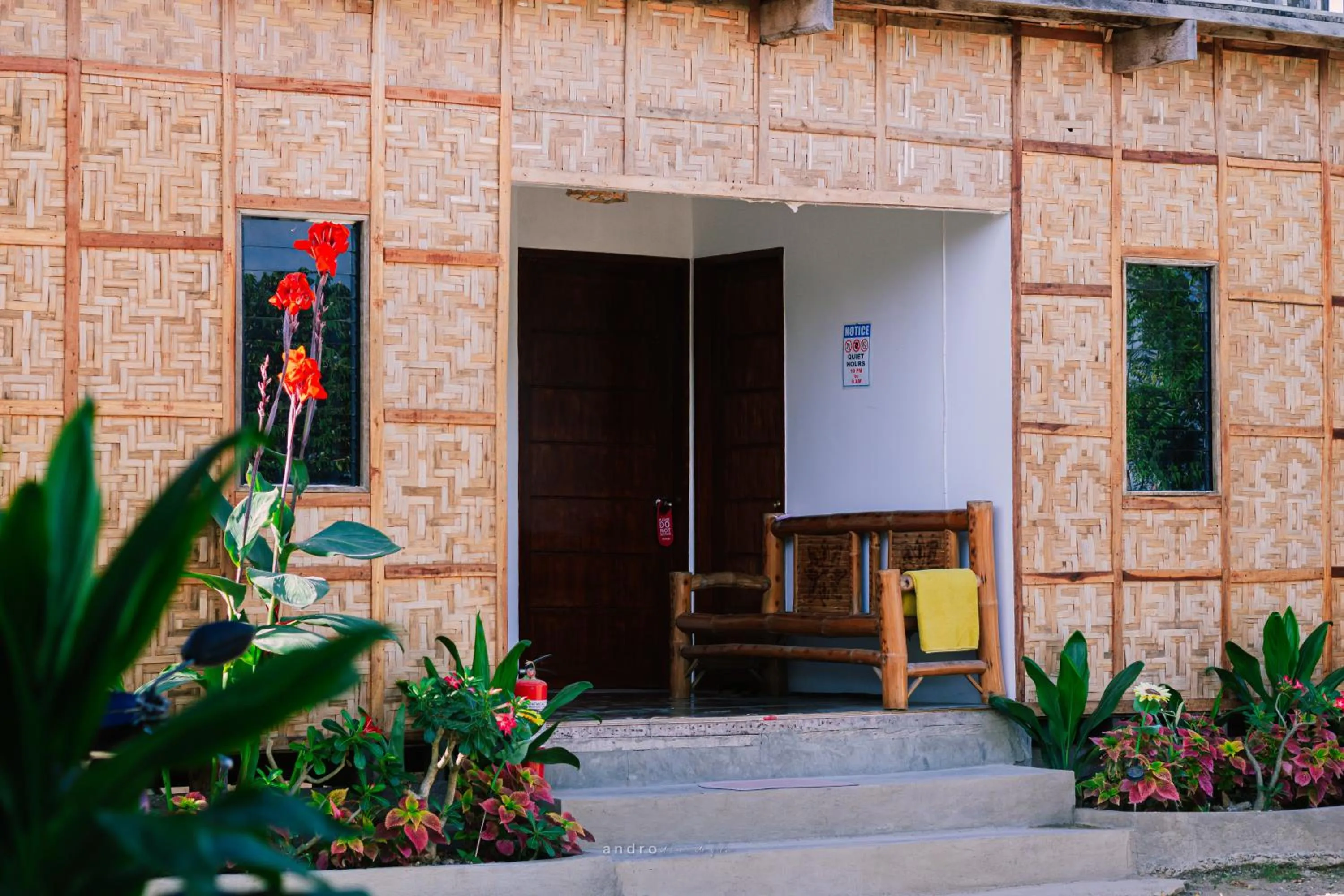 Facade/entrance in Ananas Guesthouse