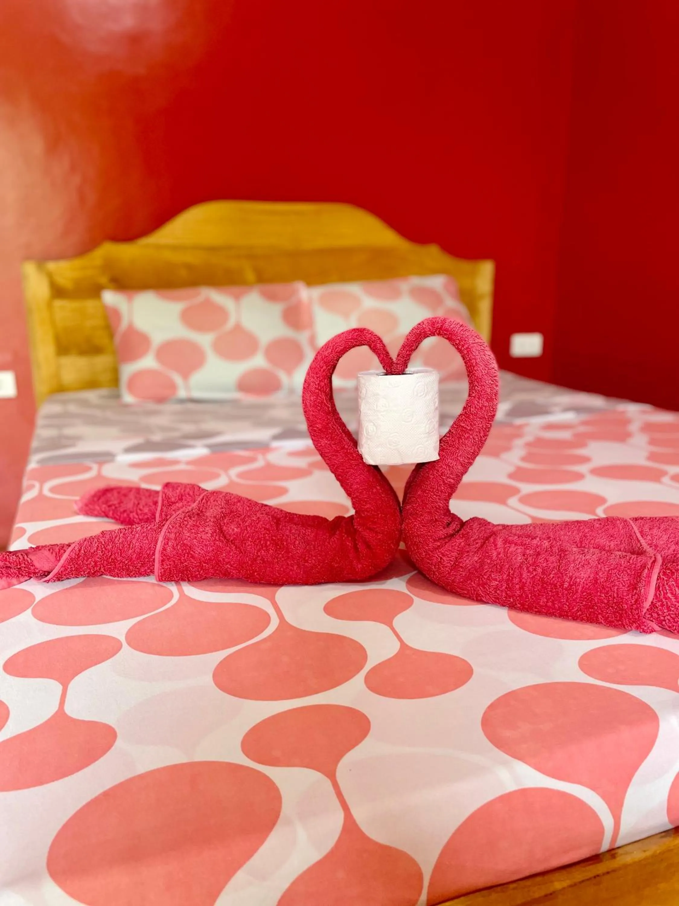 Bed in Ananas Guesthouse