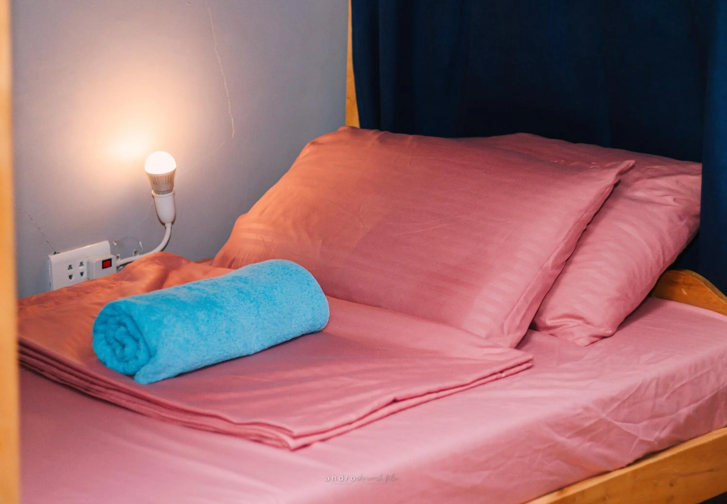 Bed in Ananas Guesthouse