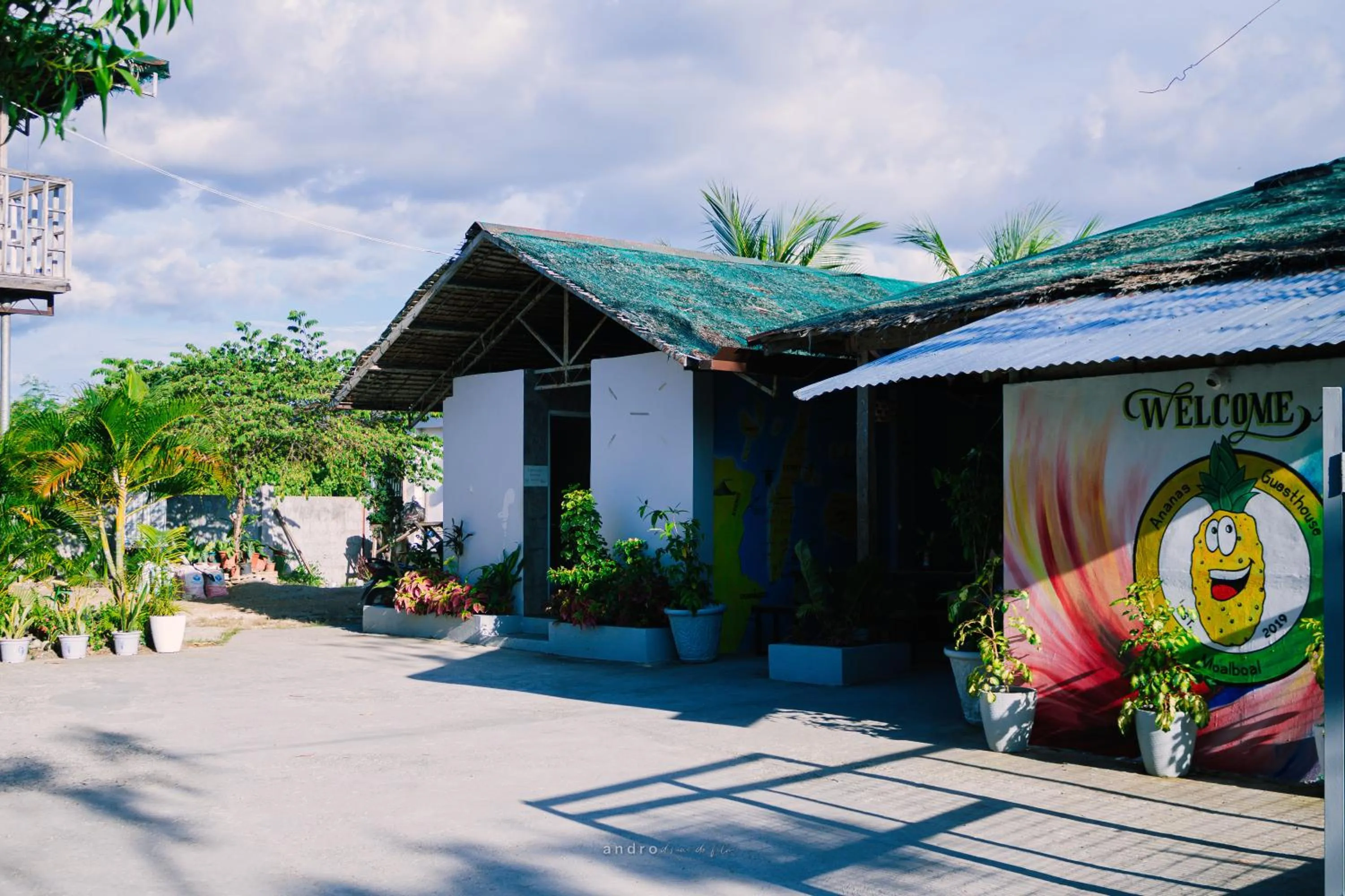 Property building in Ananas Guesthouse