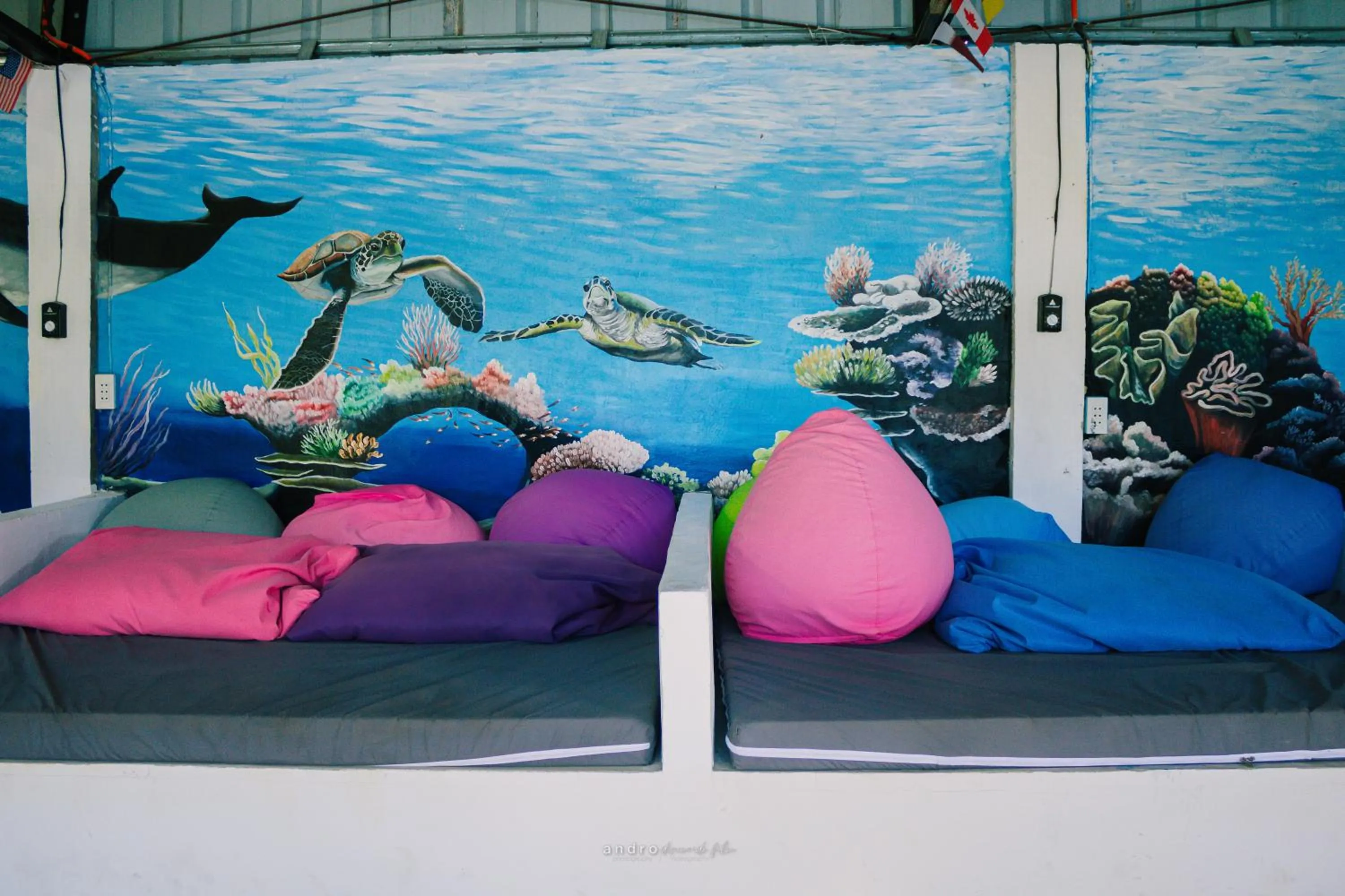 Living room in Ananas Guesthouse