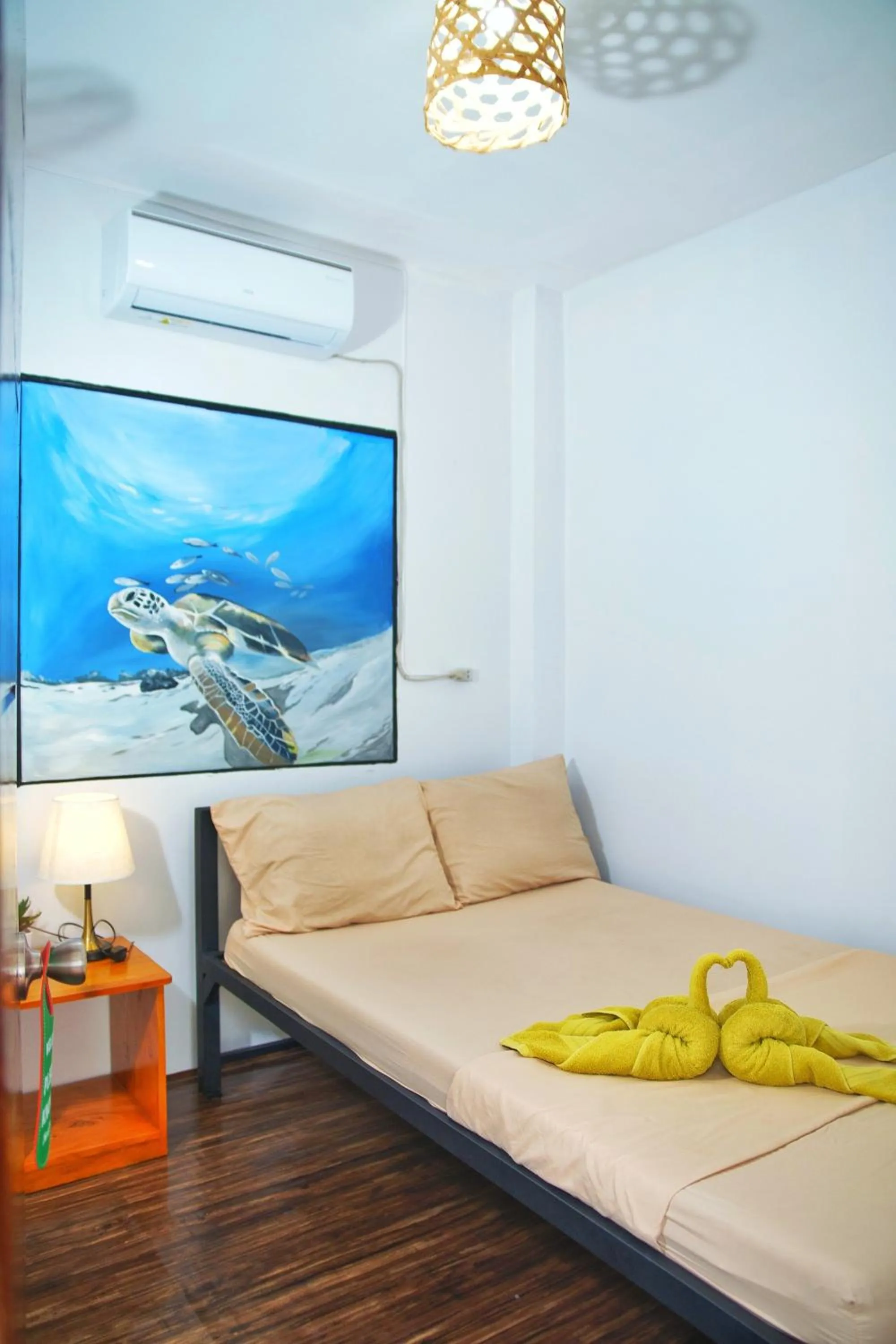 Bed in Ananas Guesthouse