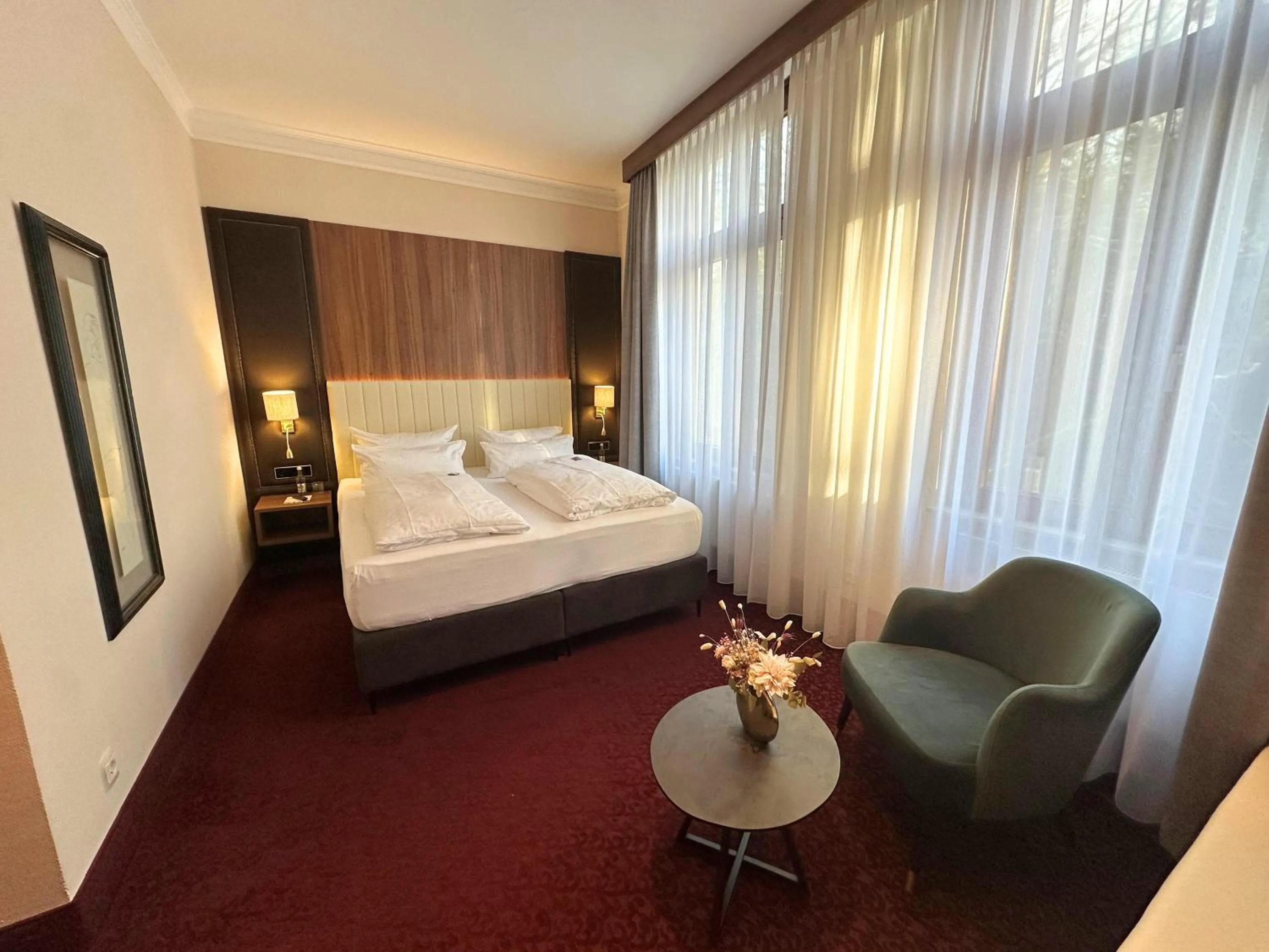 Bed in Hotel Am Schloss Aurich