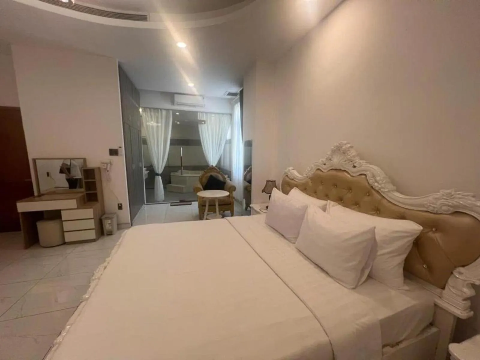 Bed in White Diamond Airport Hotel - TSN