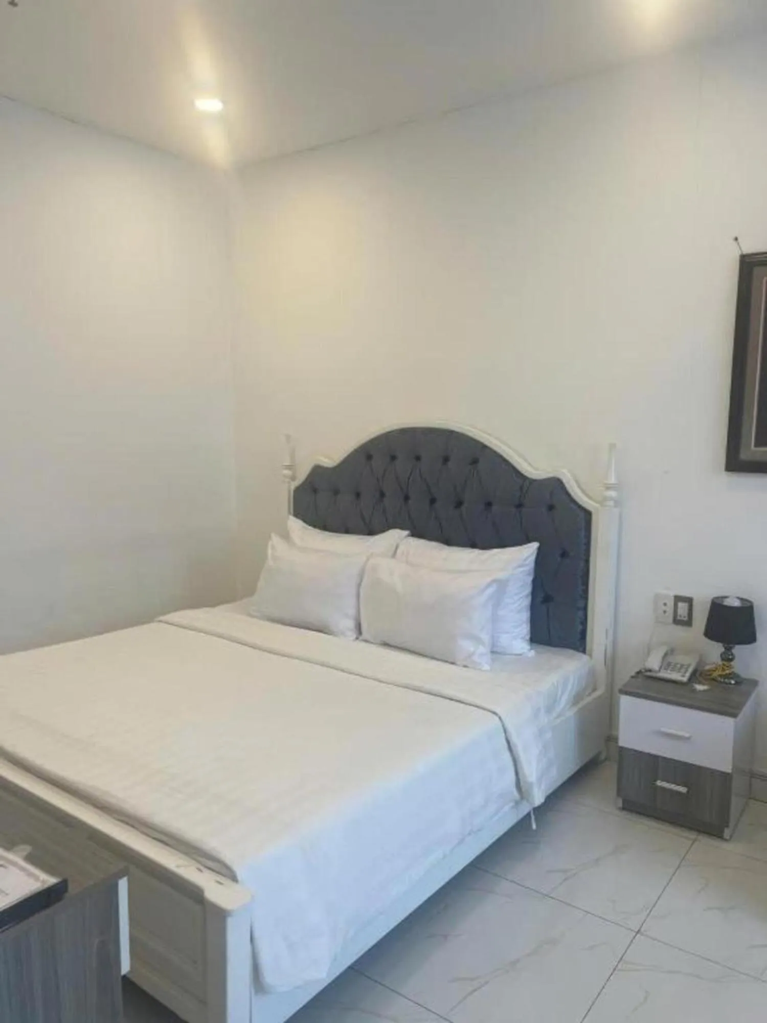 Bed in White Diamond Airport Hotel - TSN