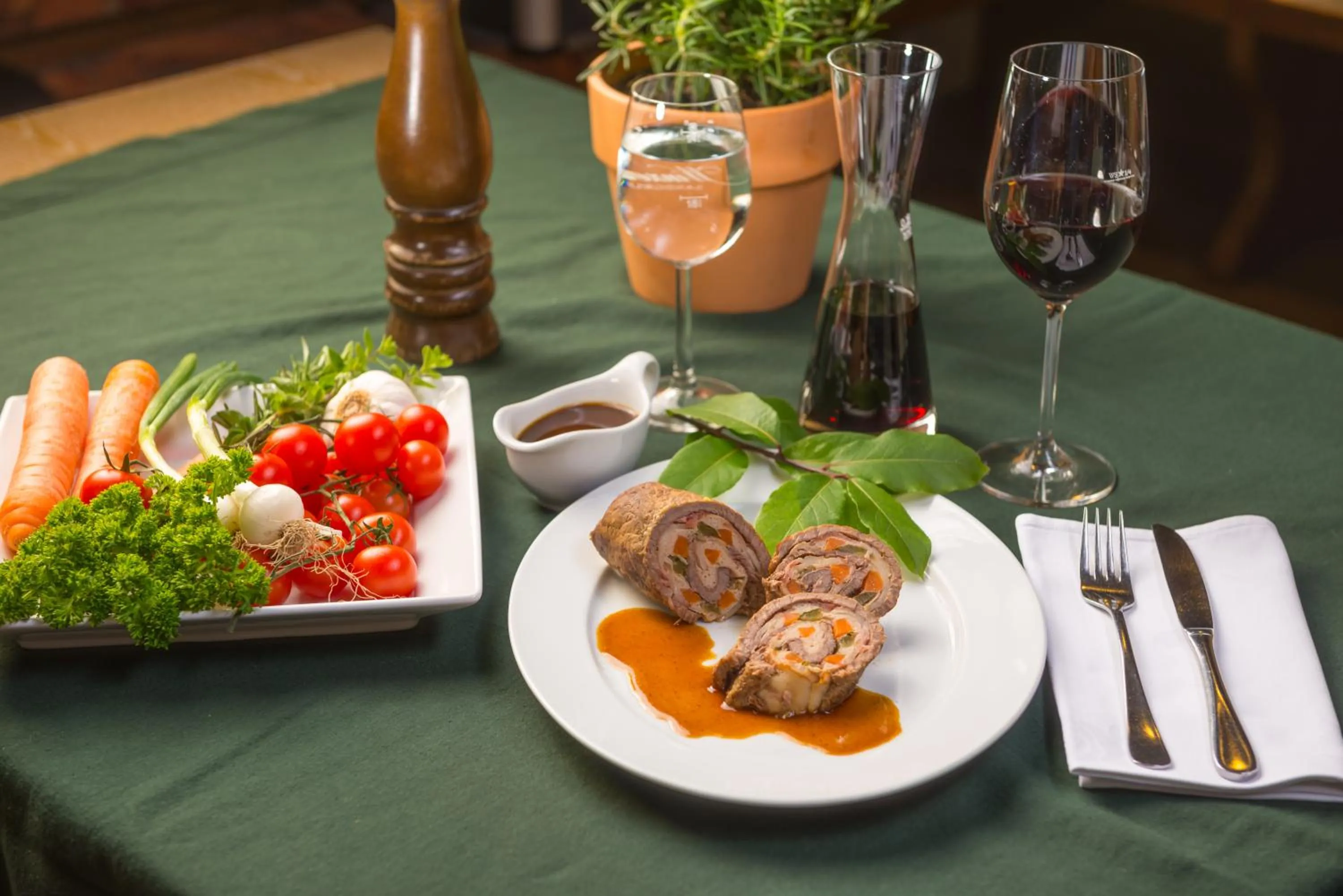 Food close-up in Hotel Gasthof Rose