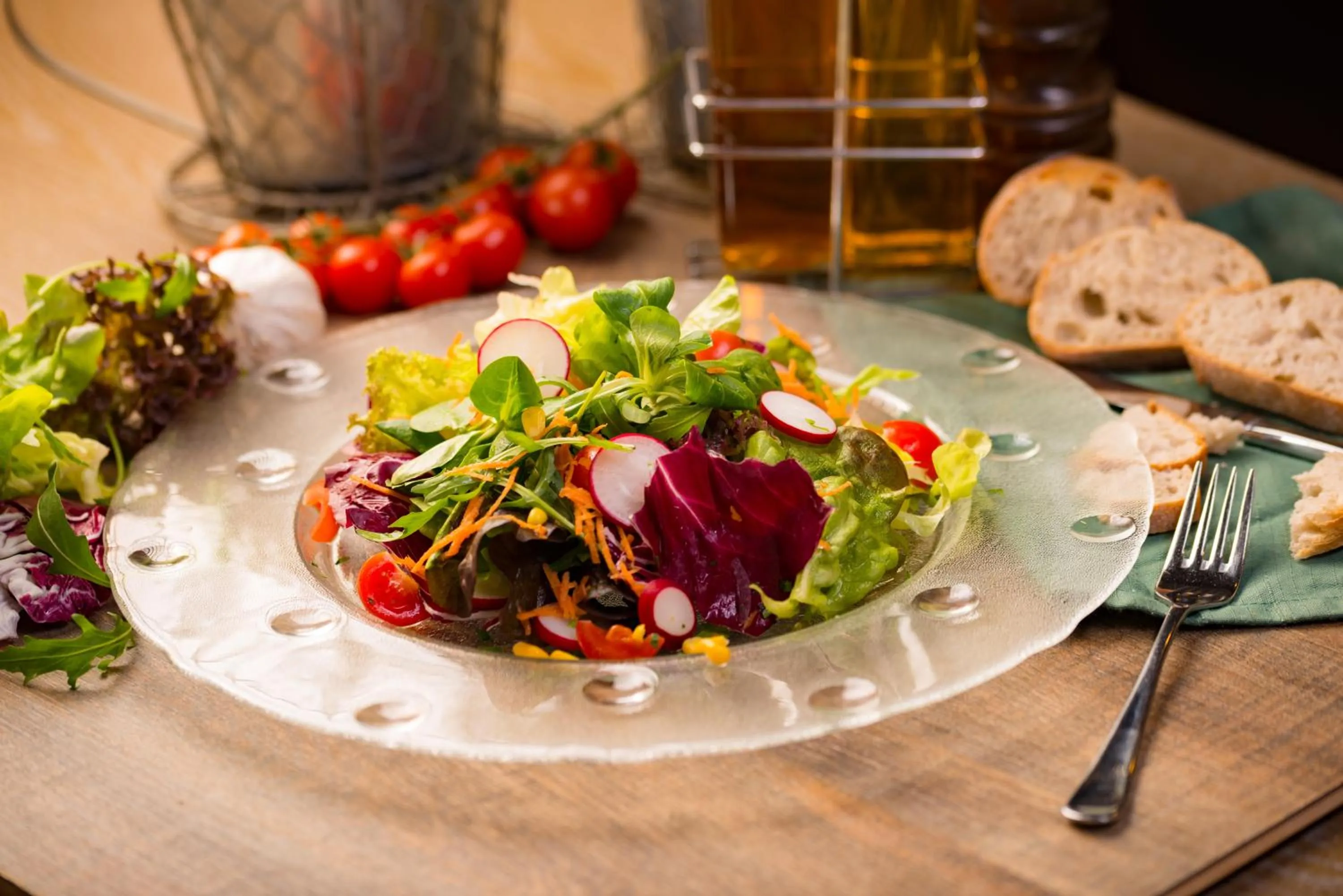 Food close-up in Hotel Gasthof Rose