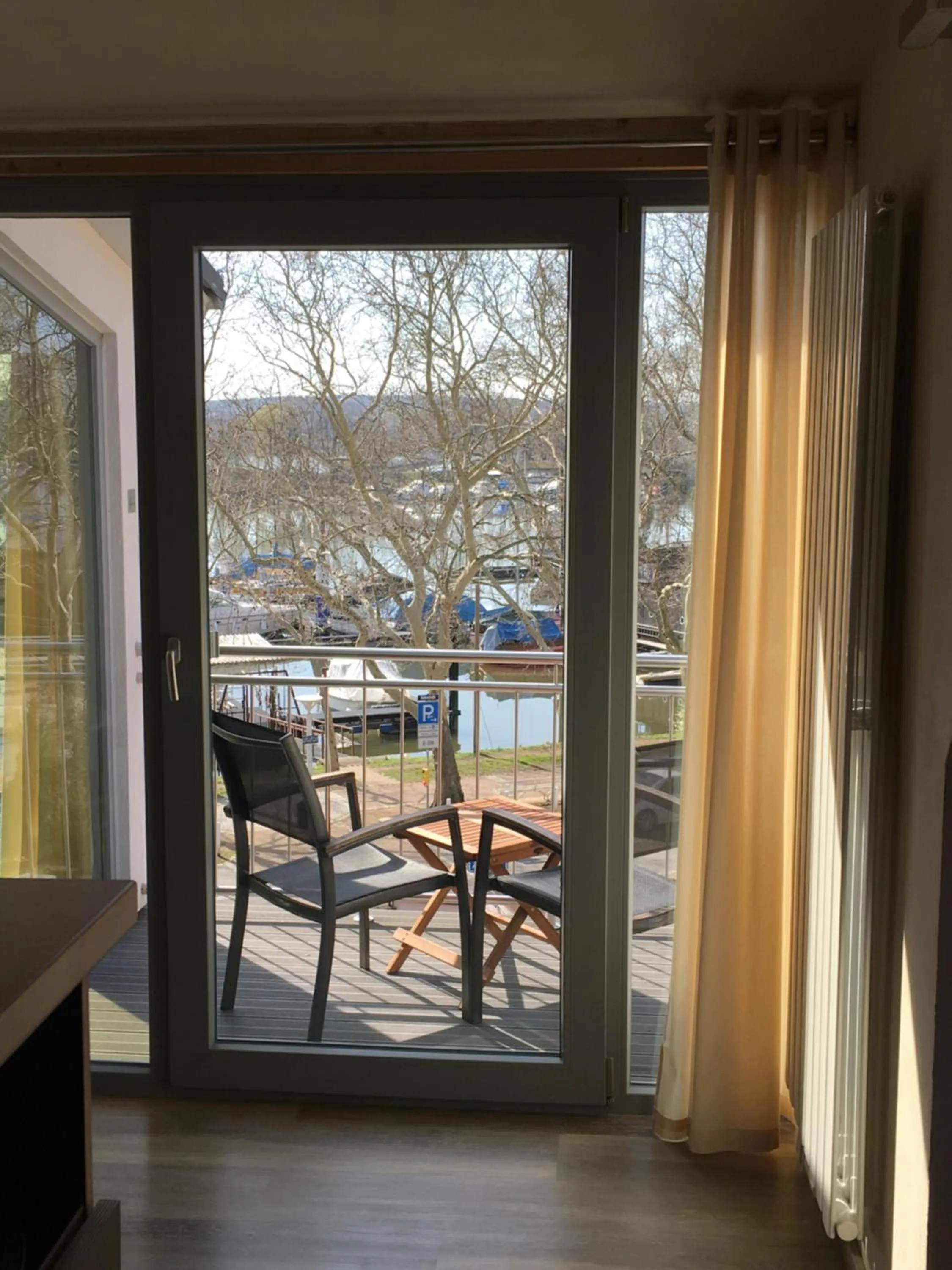 Balcony/Terrace in Schmuckkästle am Hafen