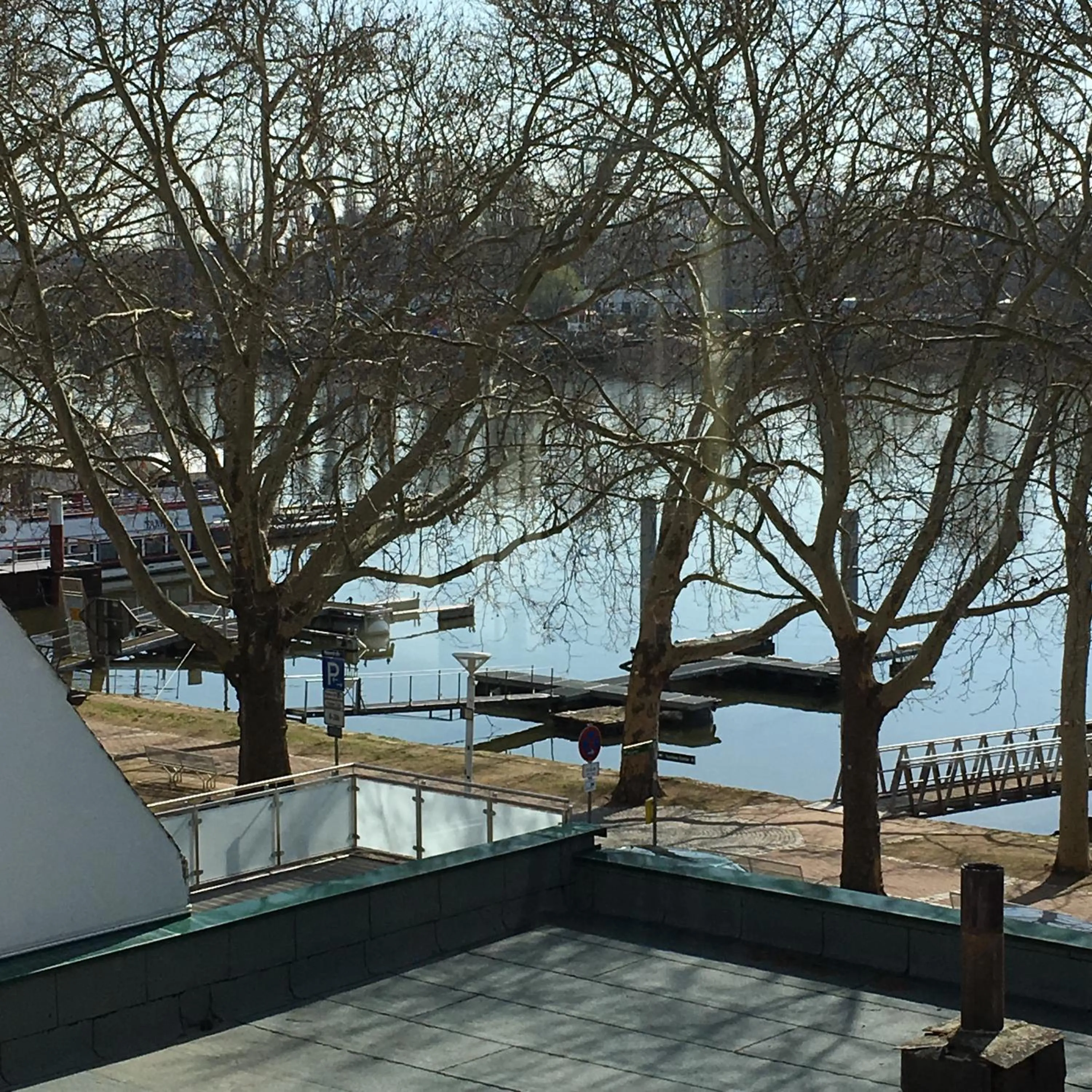 Lake view in Schmuckkästle am Hafen