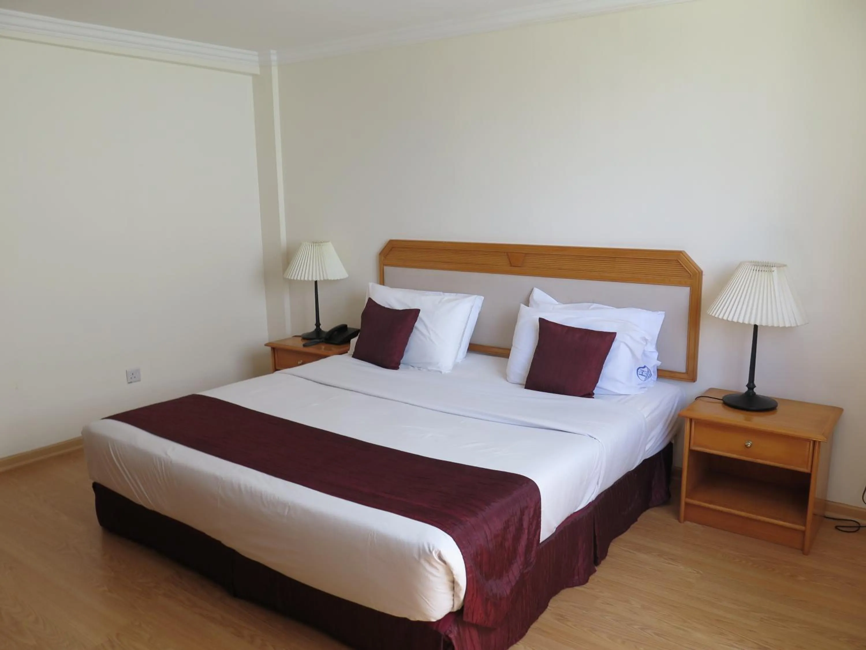 Bed in Sea View Resort Hotel & Apartments