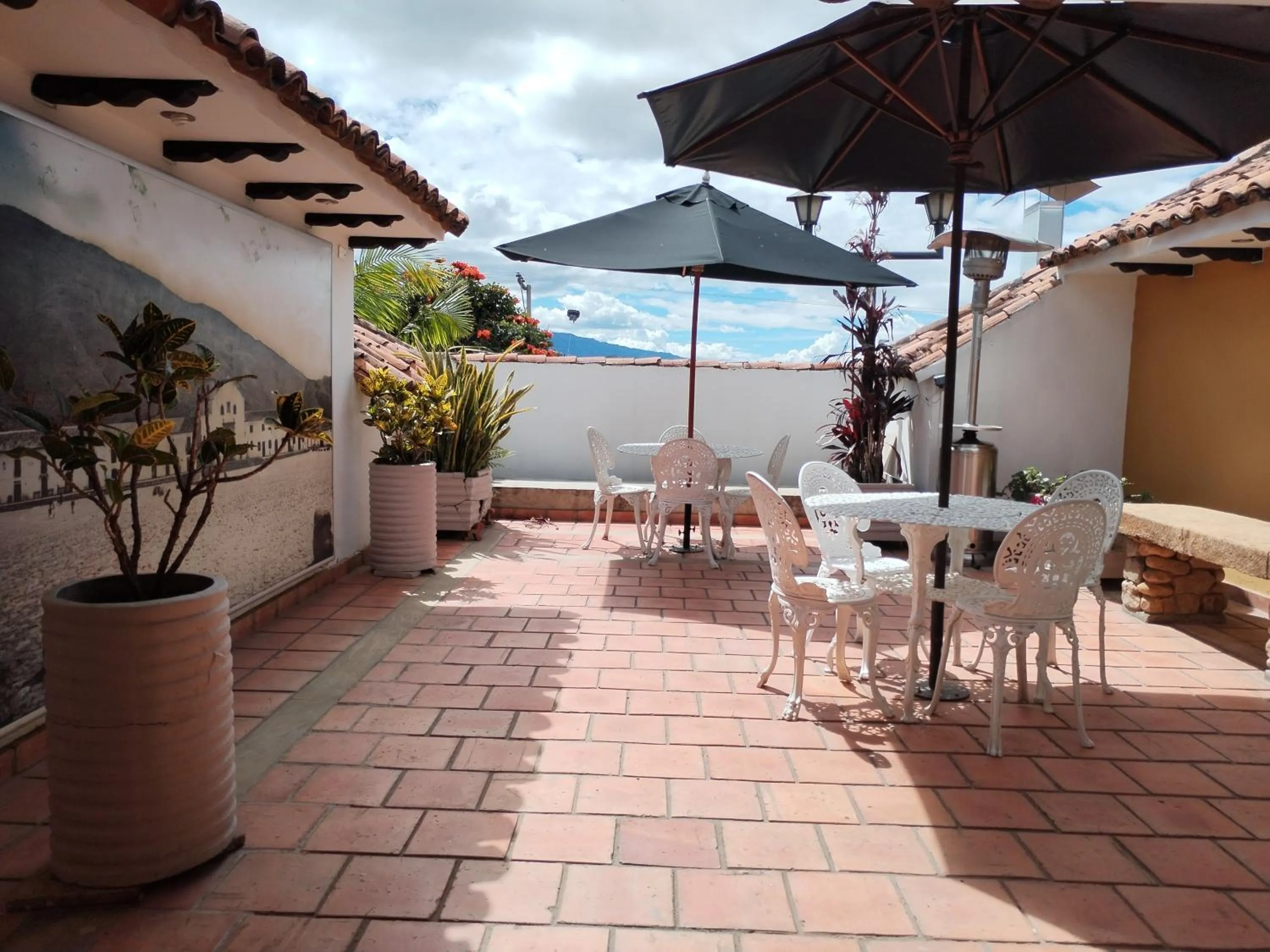 Balcony/Terrace in Santa Maria de Leyva hotel boutique