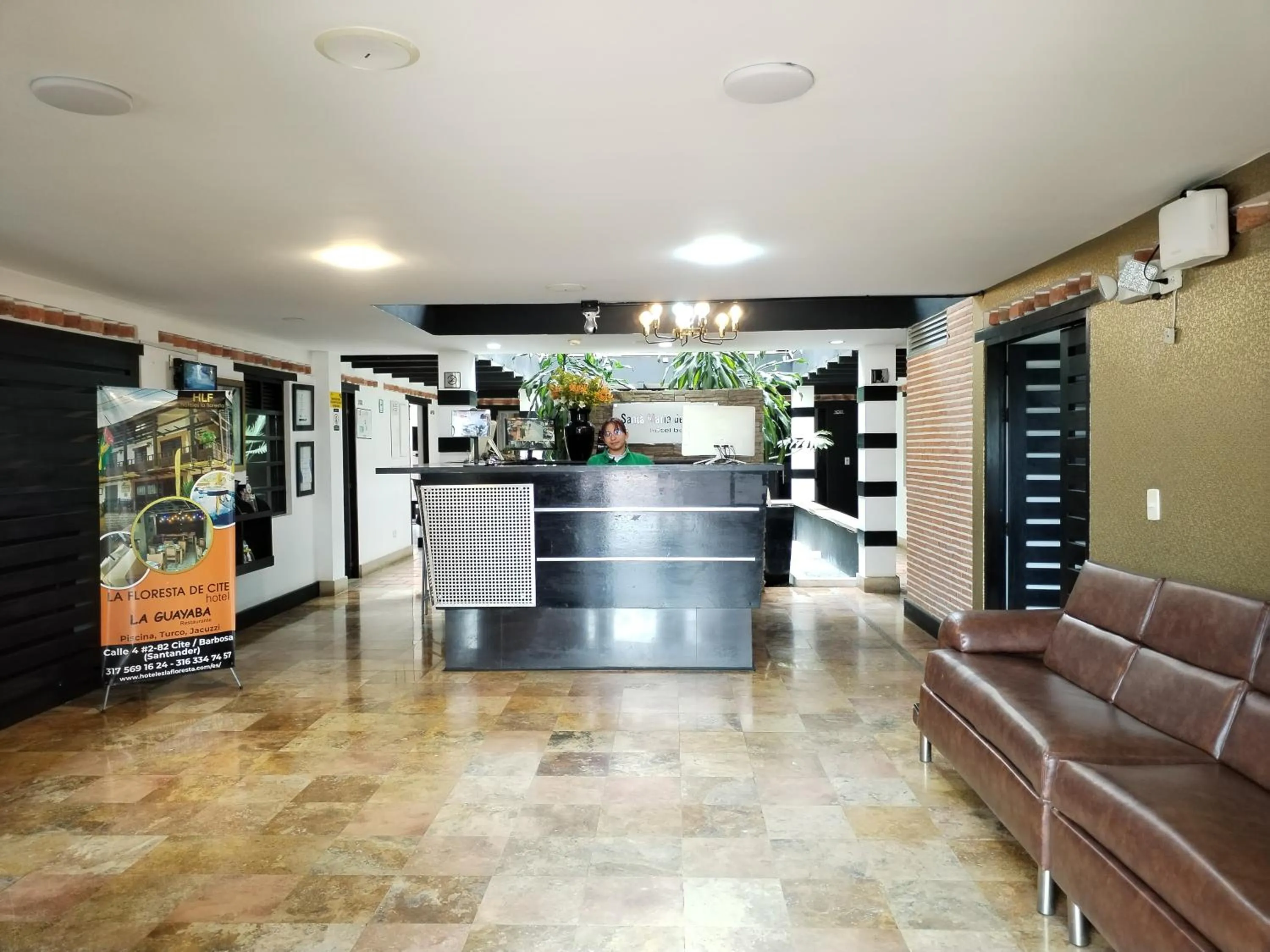 Lobby or reception in Santa Maria de Leyva hotel boutique