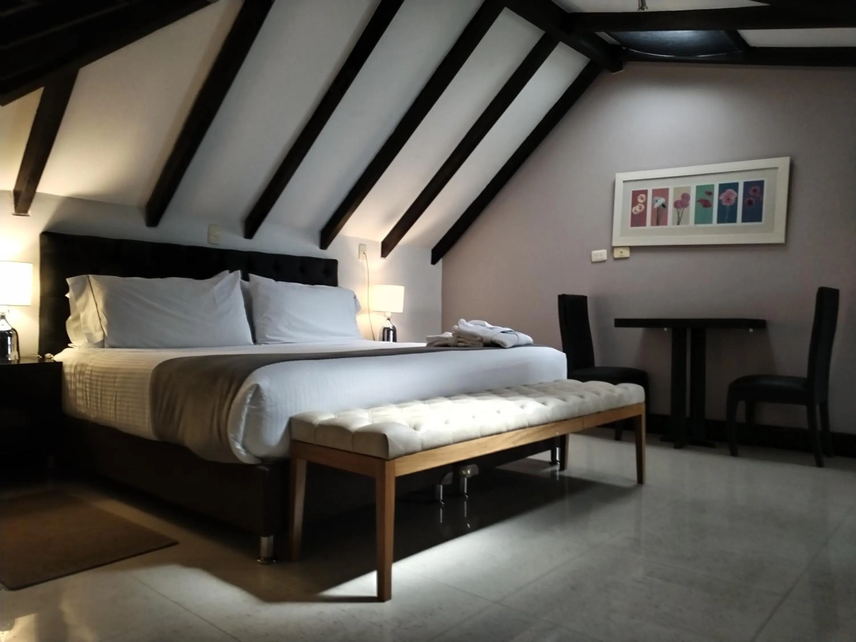 Photo of the whole room, Bed in Santa Maria de Leyva hotel boutique