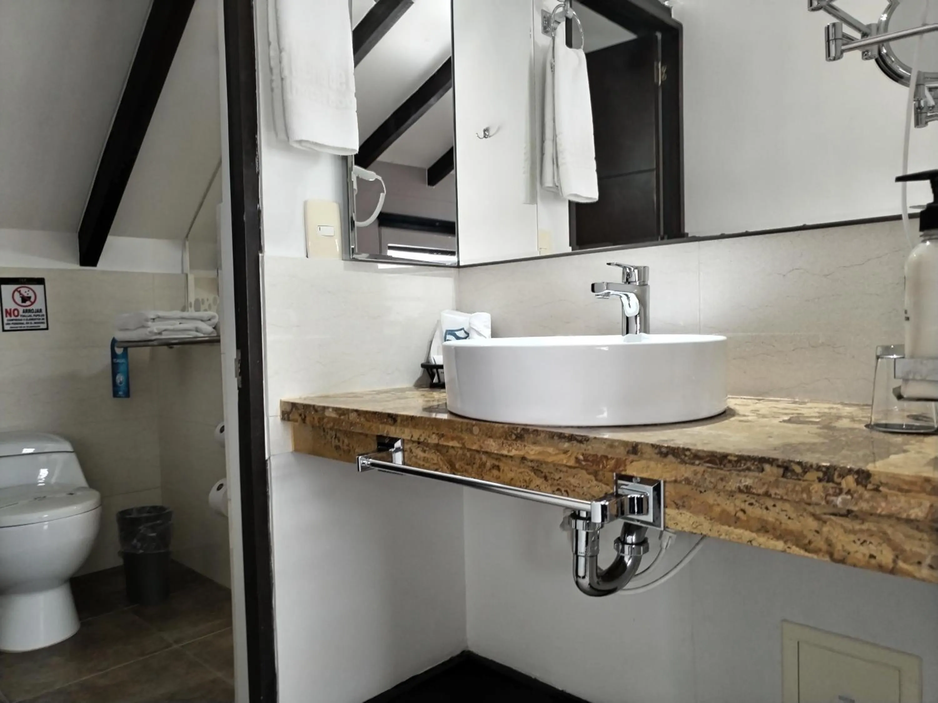 Bathroom in Santa Maria de Leyva hotel boutique