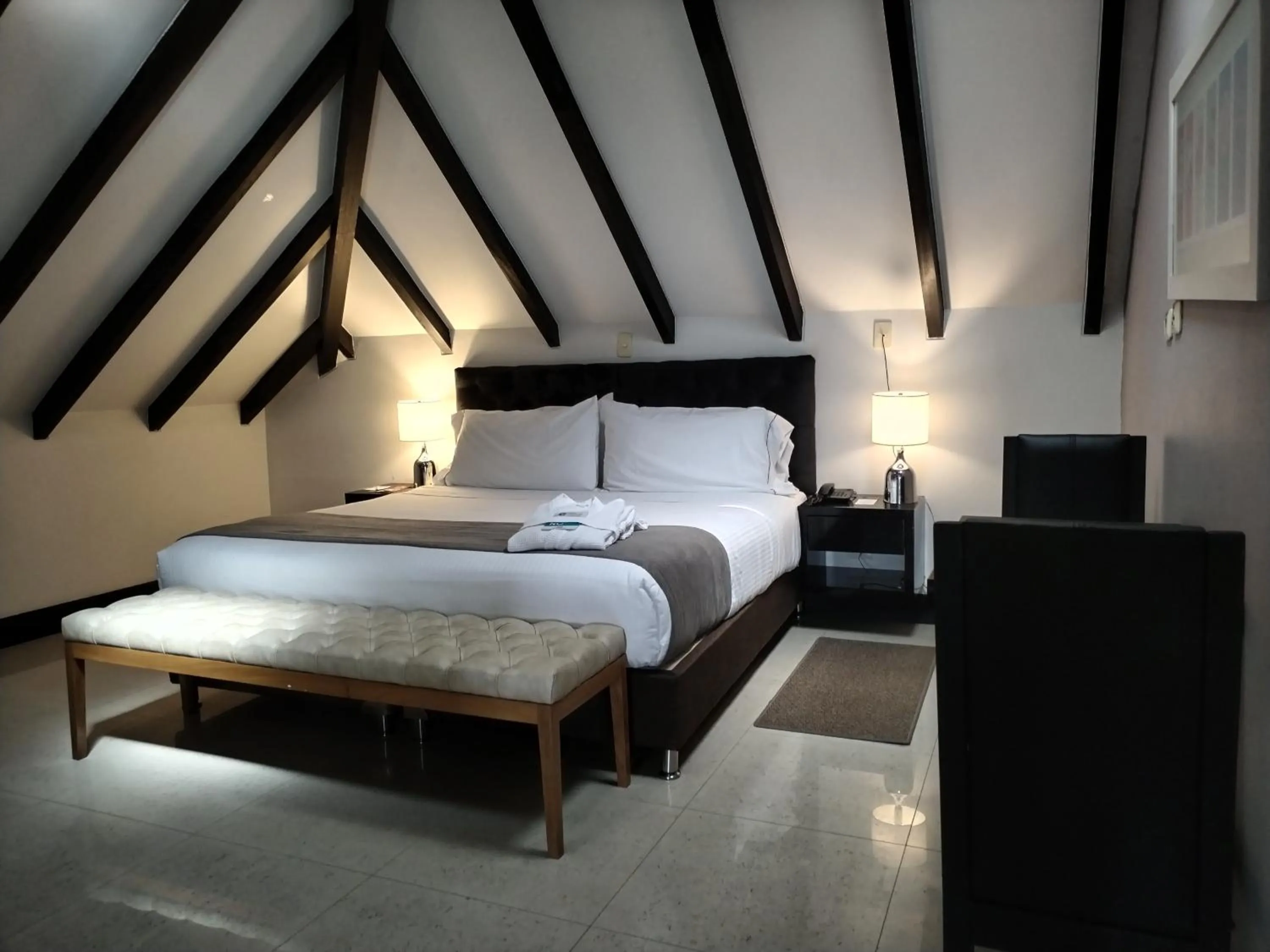 Photo of the whole room, Bed in Santa Maria de Leyva hotel boutique