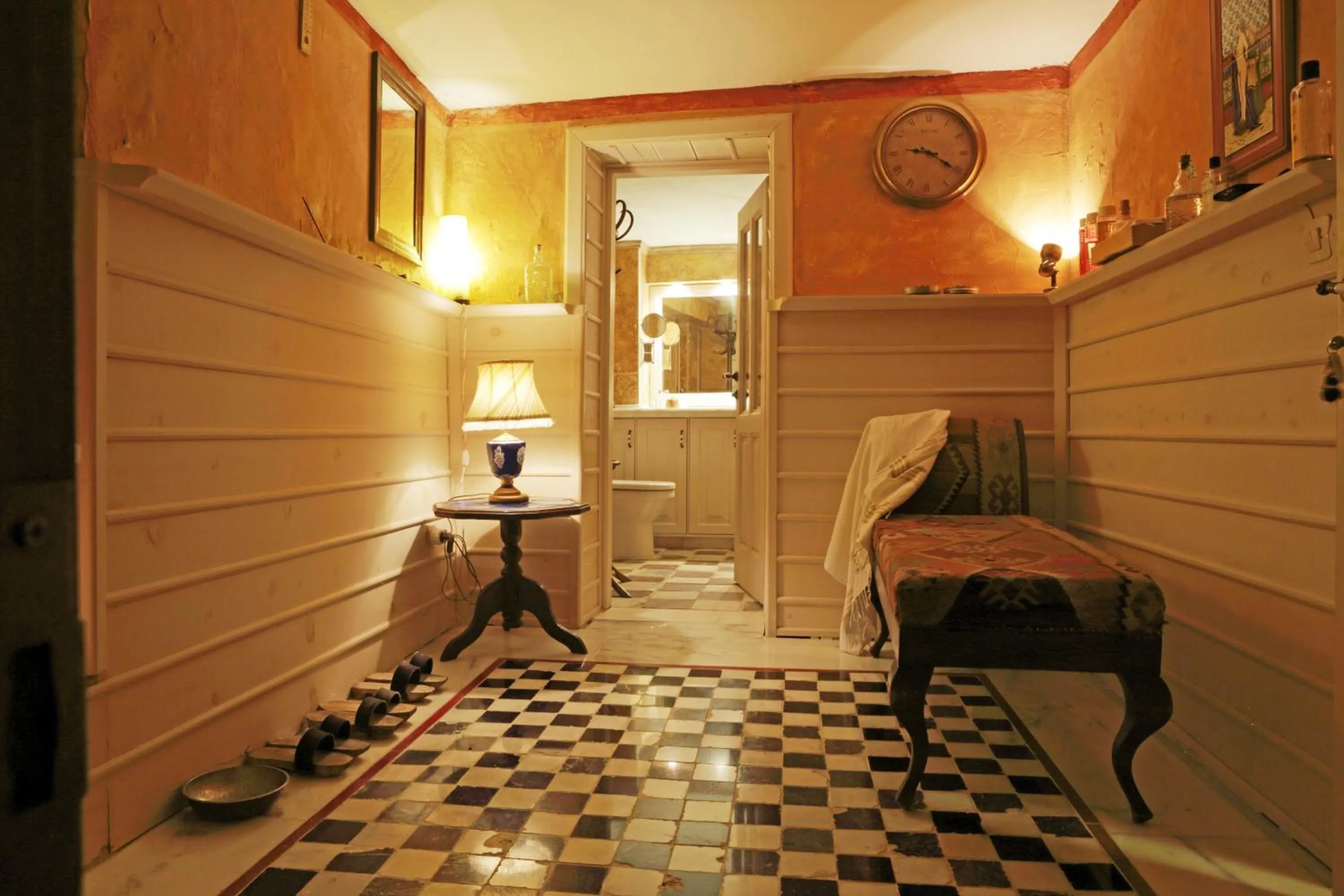 Steam room in Nisanyan Hotel