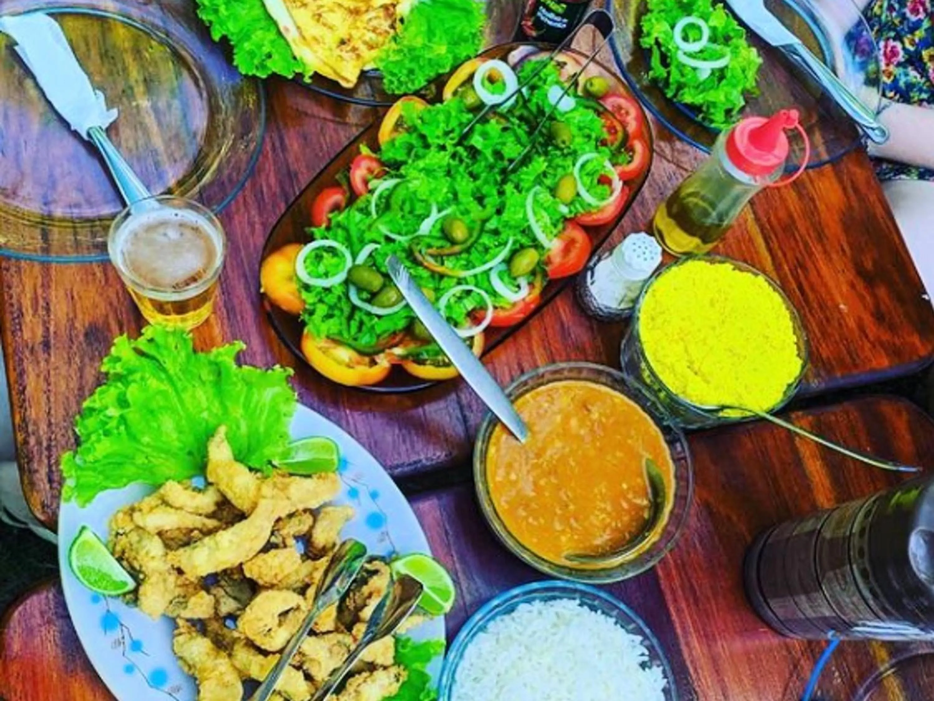 Food and drinks in Pousada Verdes Mares