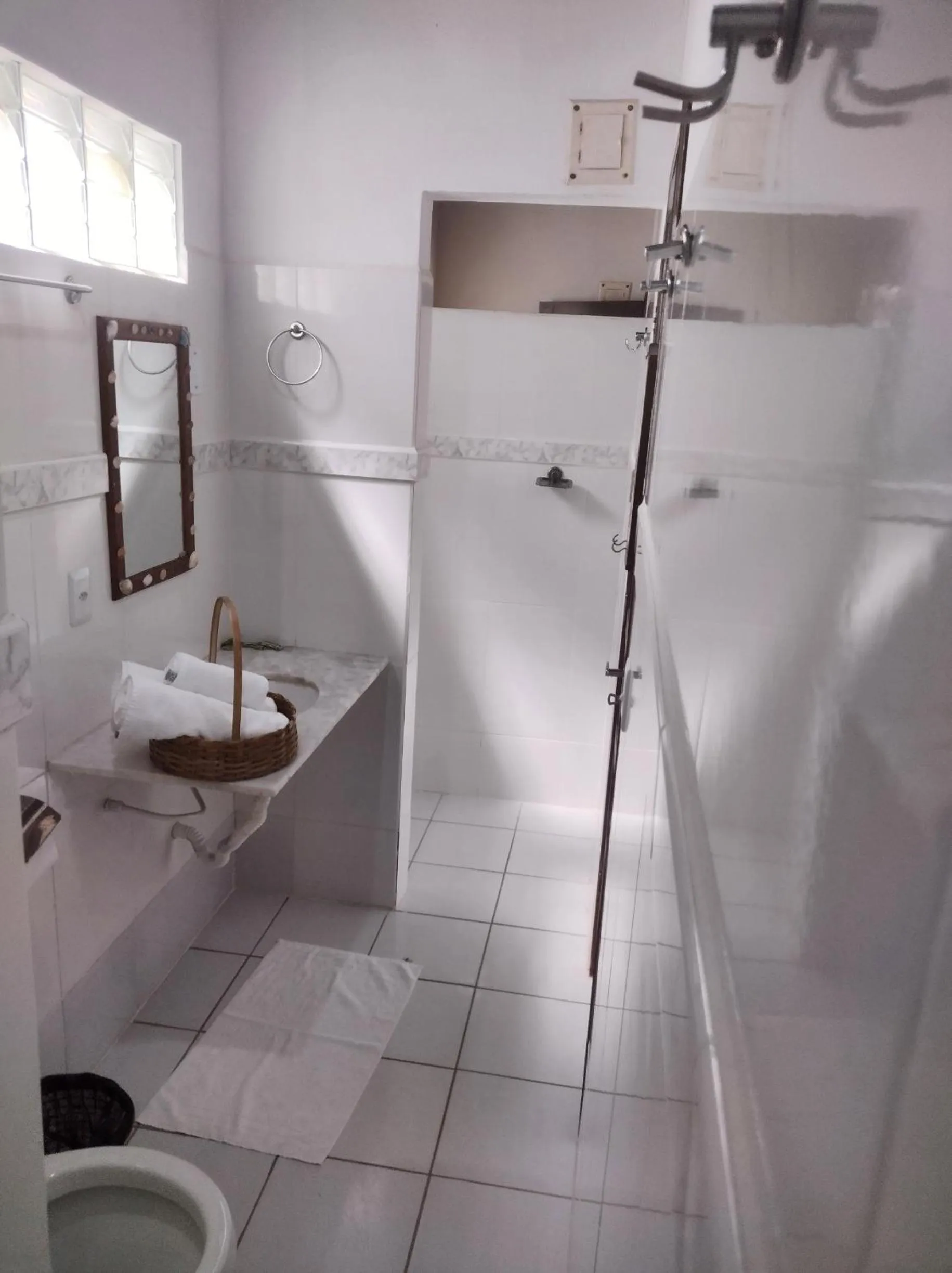 Shower in Pousada Verdes Mares